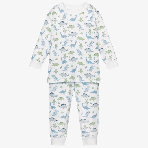 Kissy Kissy-Pima Cotton Dinosaur Pyjamas | Childrensalon Outlet