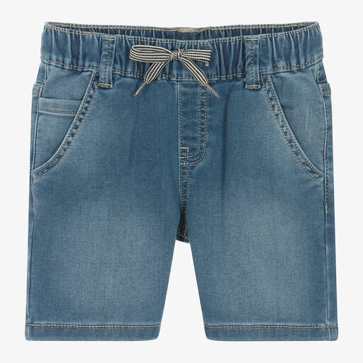 Mayoral-Boys Blue Denim Shorts | Childrensalon Outlet