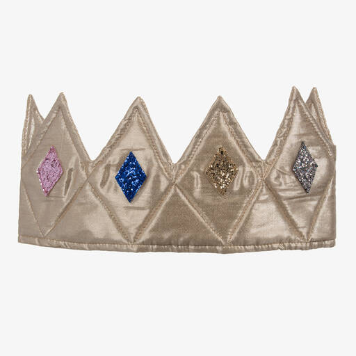 Meri Meri-Gold Crown Headdress | Childrensalon Outlet