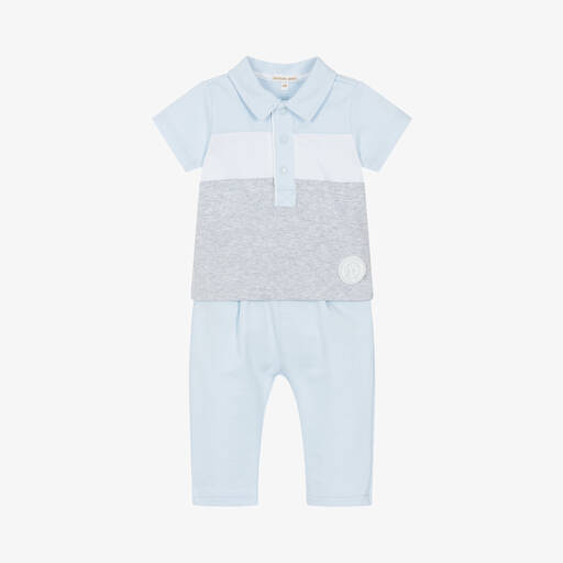 Mintini Baby-Baby Boys Cotton Trouser Set | Childrensalon Outlet