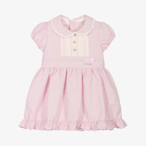 Mintini Baby-Baby Girls Pink Floral Dress | Childrensalon Outlet