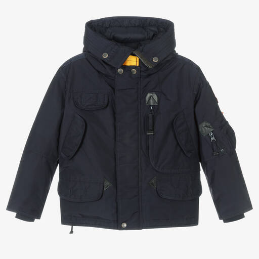 Parajumpers-Boys Blue Down Padded Jacket | Childrensalon Outlet