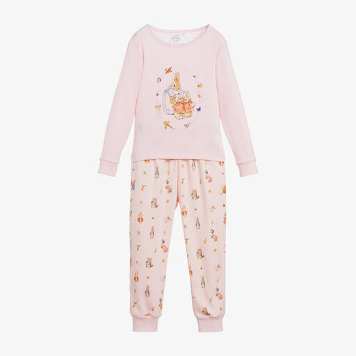 Peter Rabbit™ by Childrensalon-Pyjama rose en coton Fille | Childrensalon Outlet
