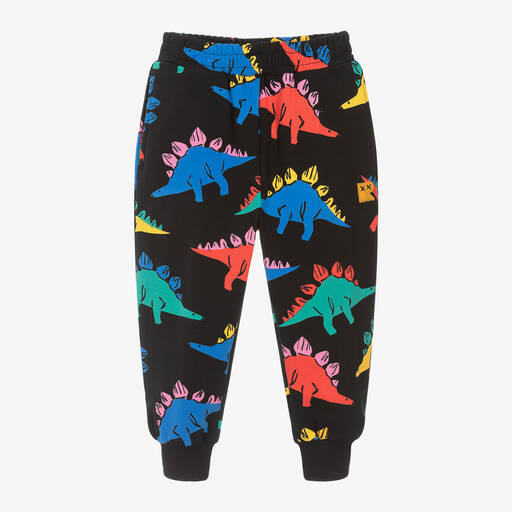 Rock Your Baby-Boys Black Cotton Dino Time Joggers | Childrensalon Outlet