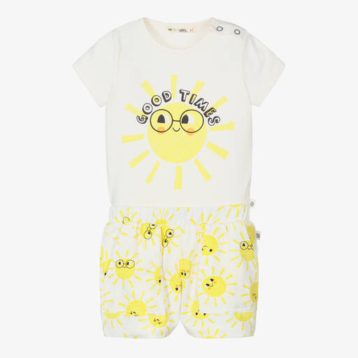The Bonniemob-Боди с солнцем и шорты из хлопка | Childrensalon Outlet