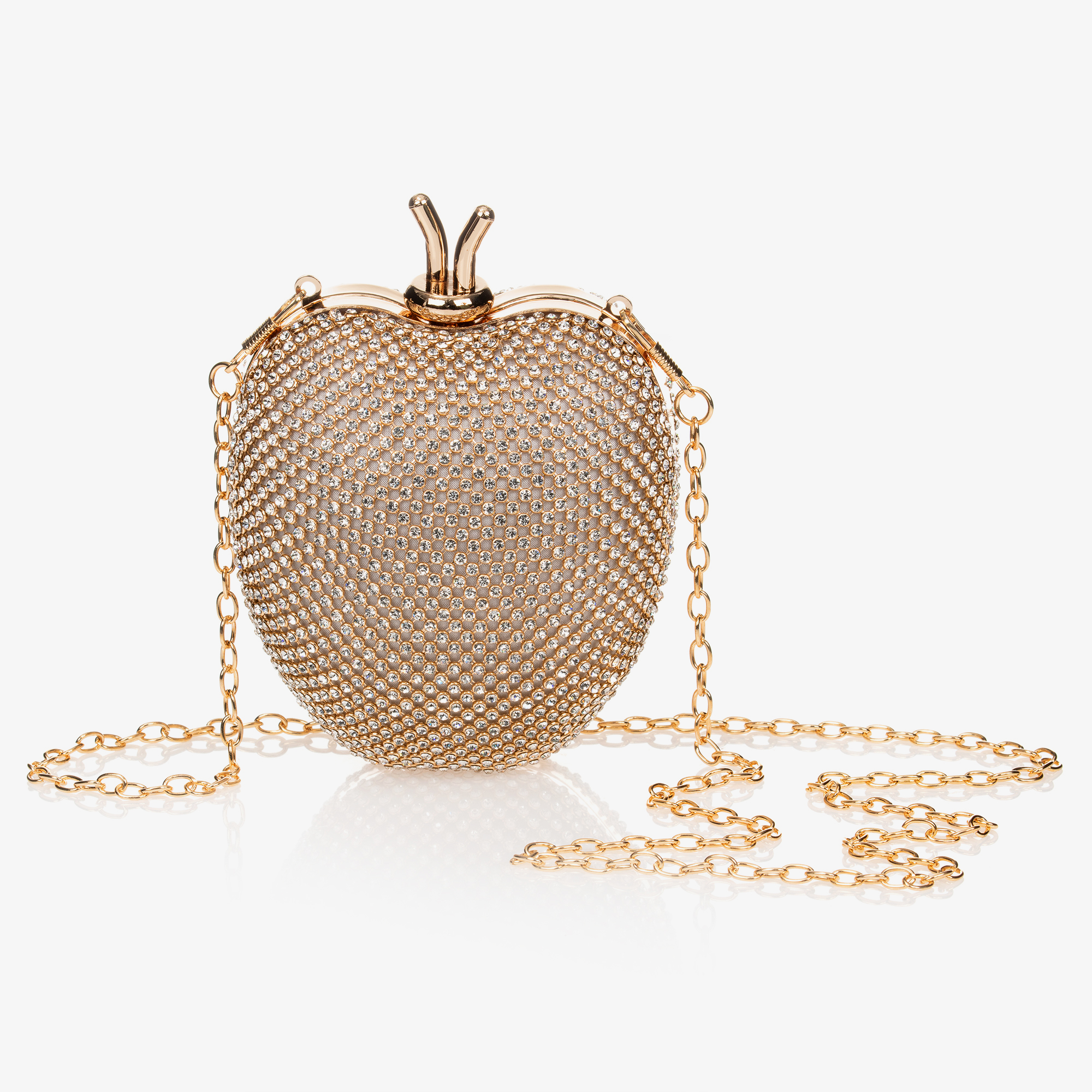 Buy Beautiful Crystal Clutch Bag, Wedding Bridal Purse, Unique Apple 'snow  White' Handbag Online in India - Etsy