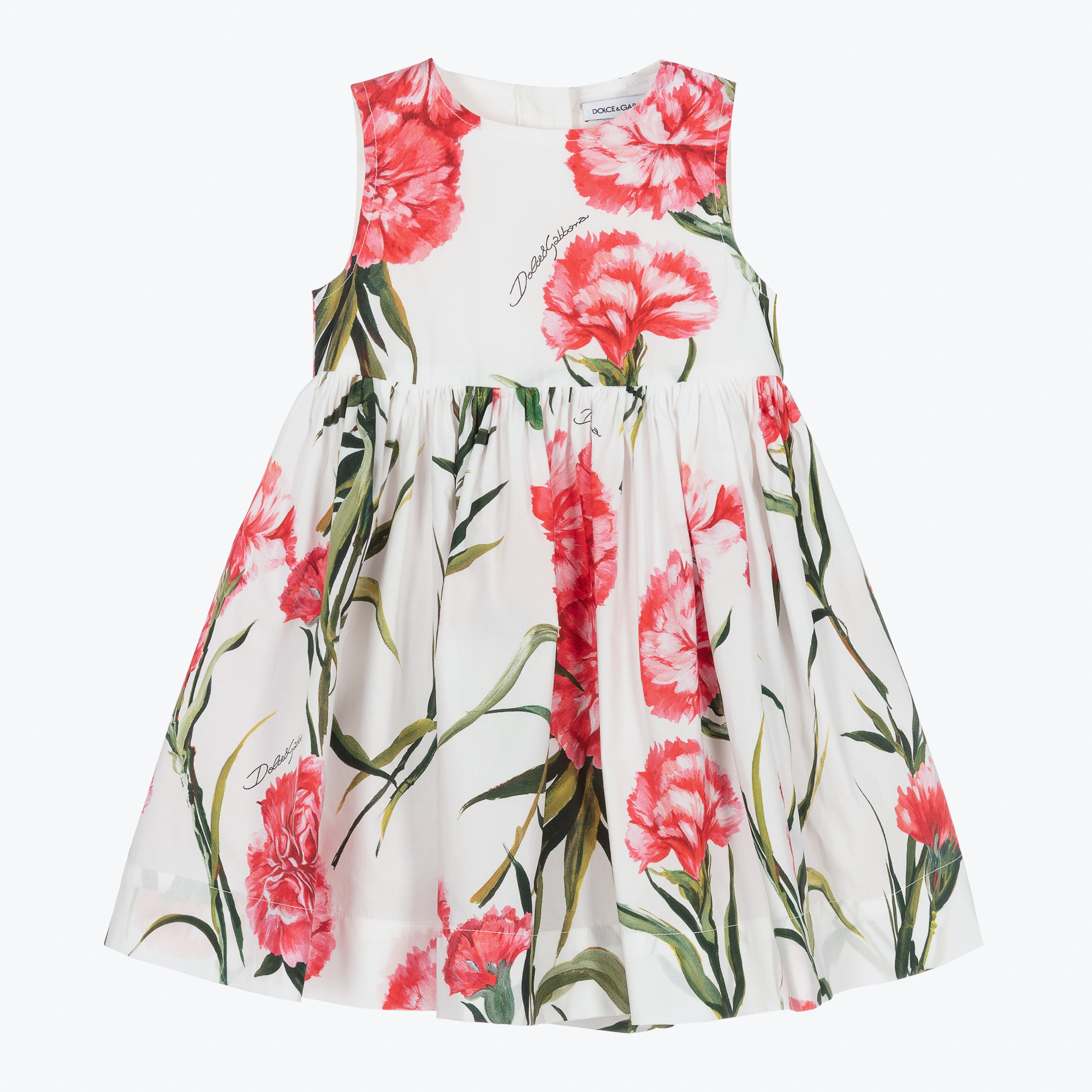 Dolce gabbana discount carnation dress