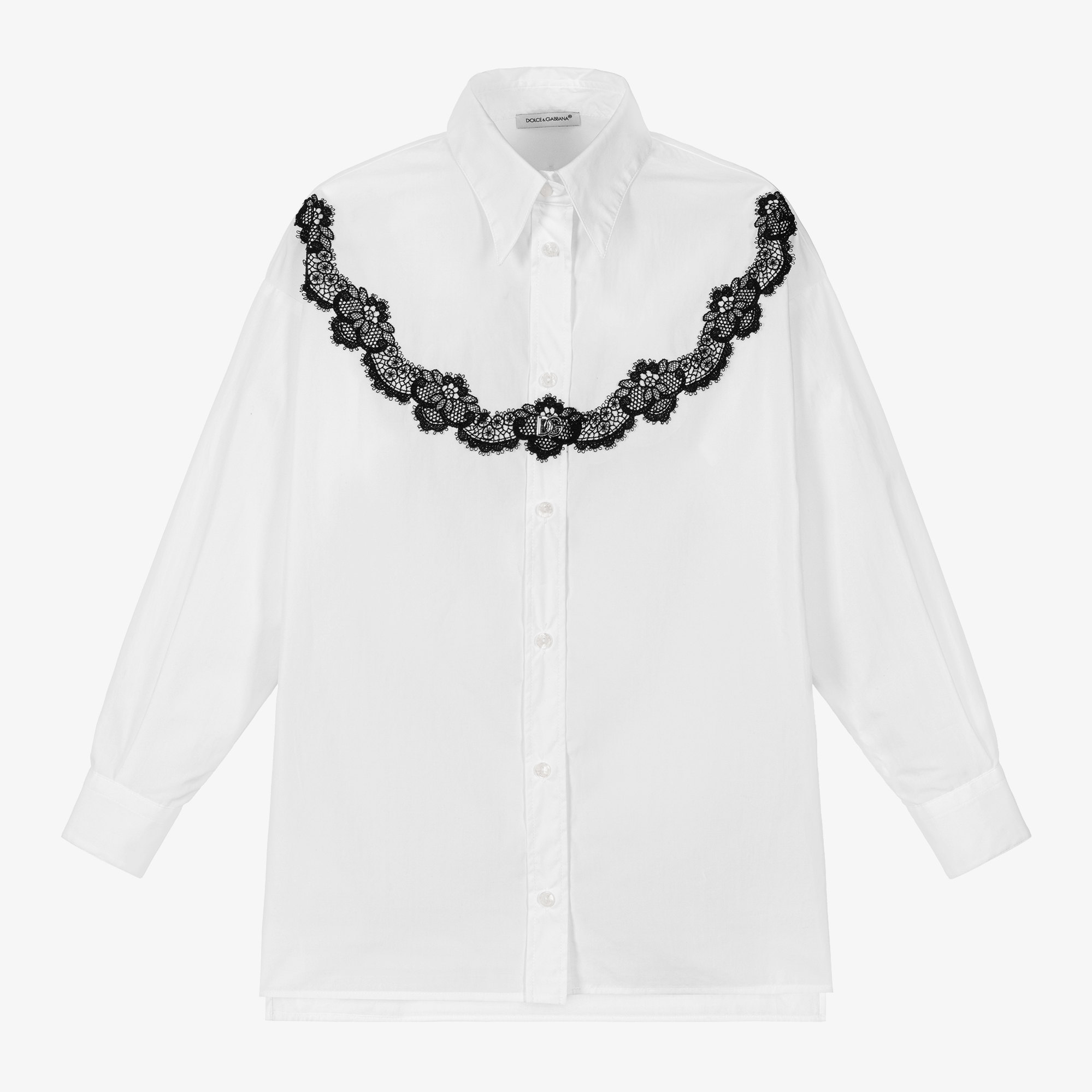 dolce & gabbana white blouse