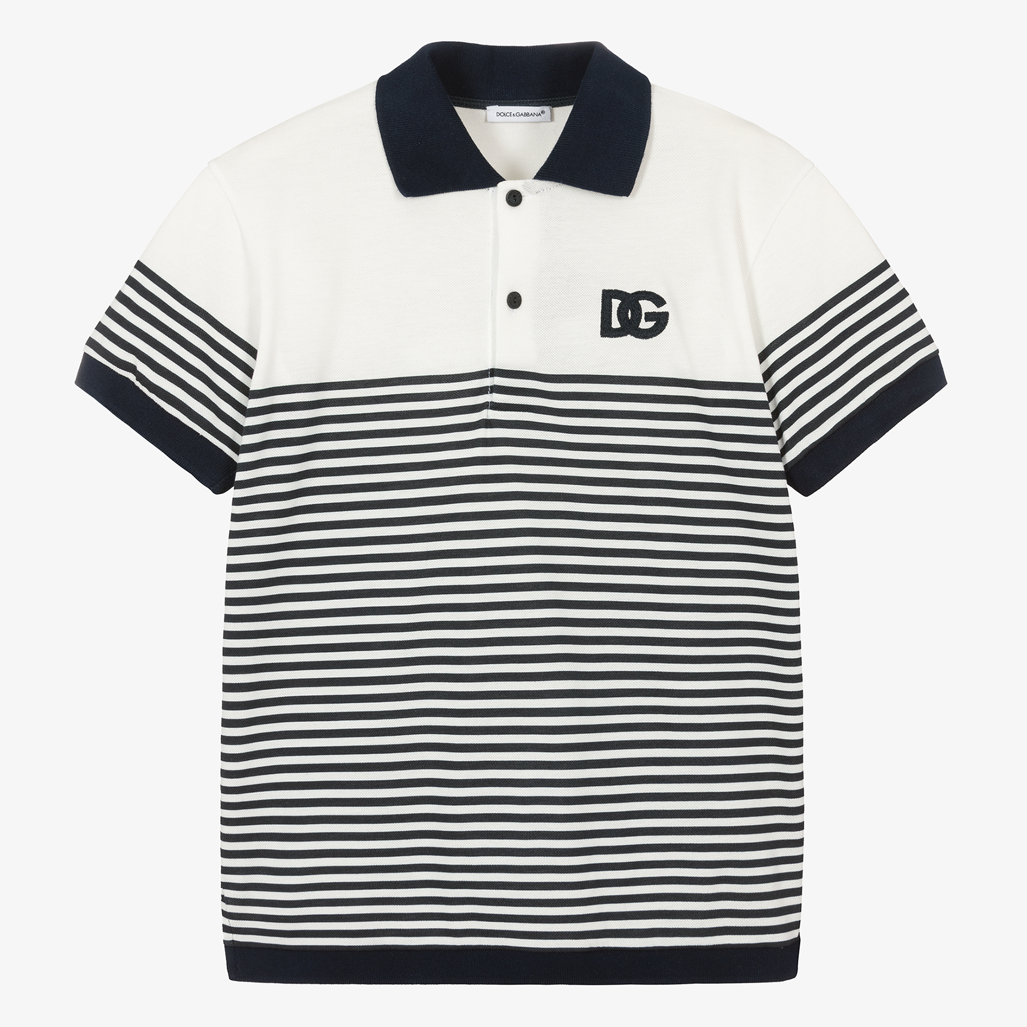 Dolce&Gabbana shops Navy Blue Boys Polo