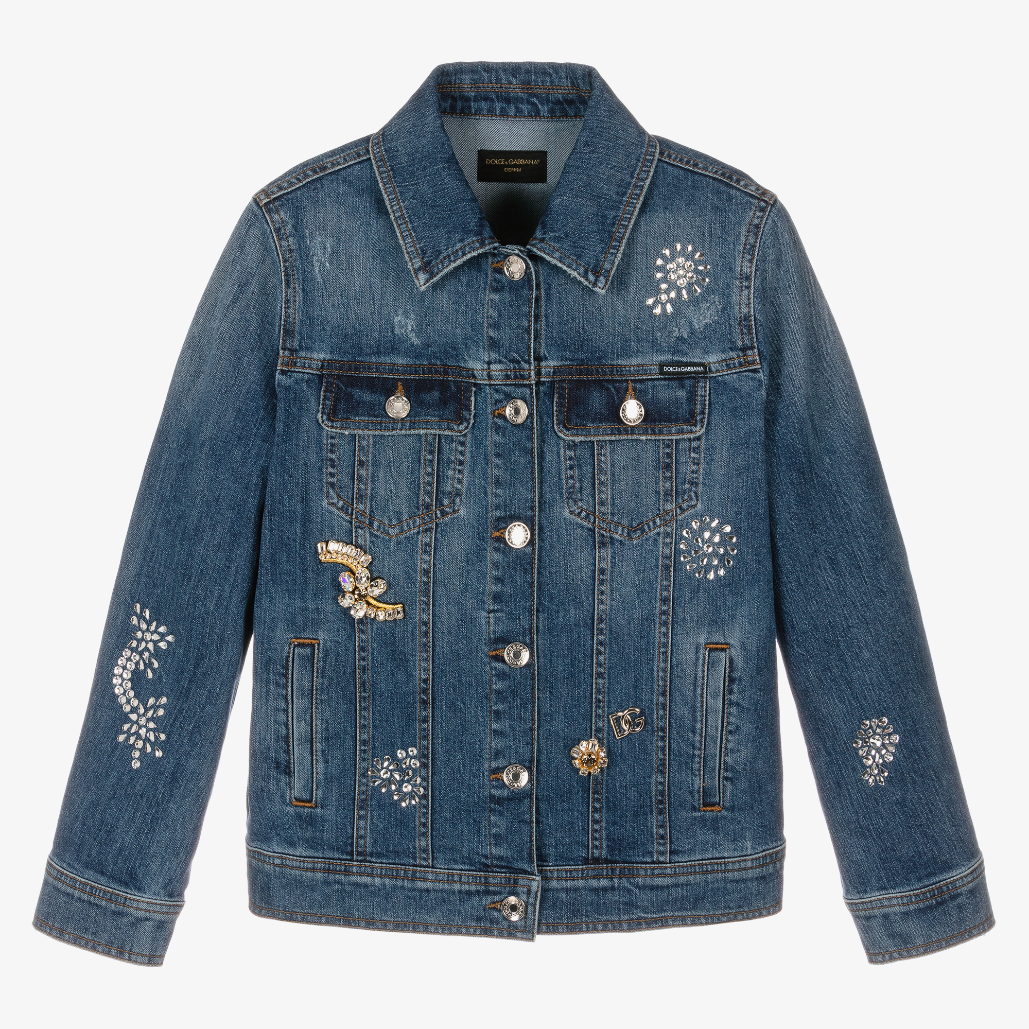 Jewelled on sale denim jacket