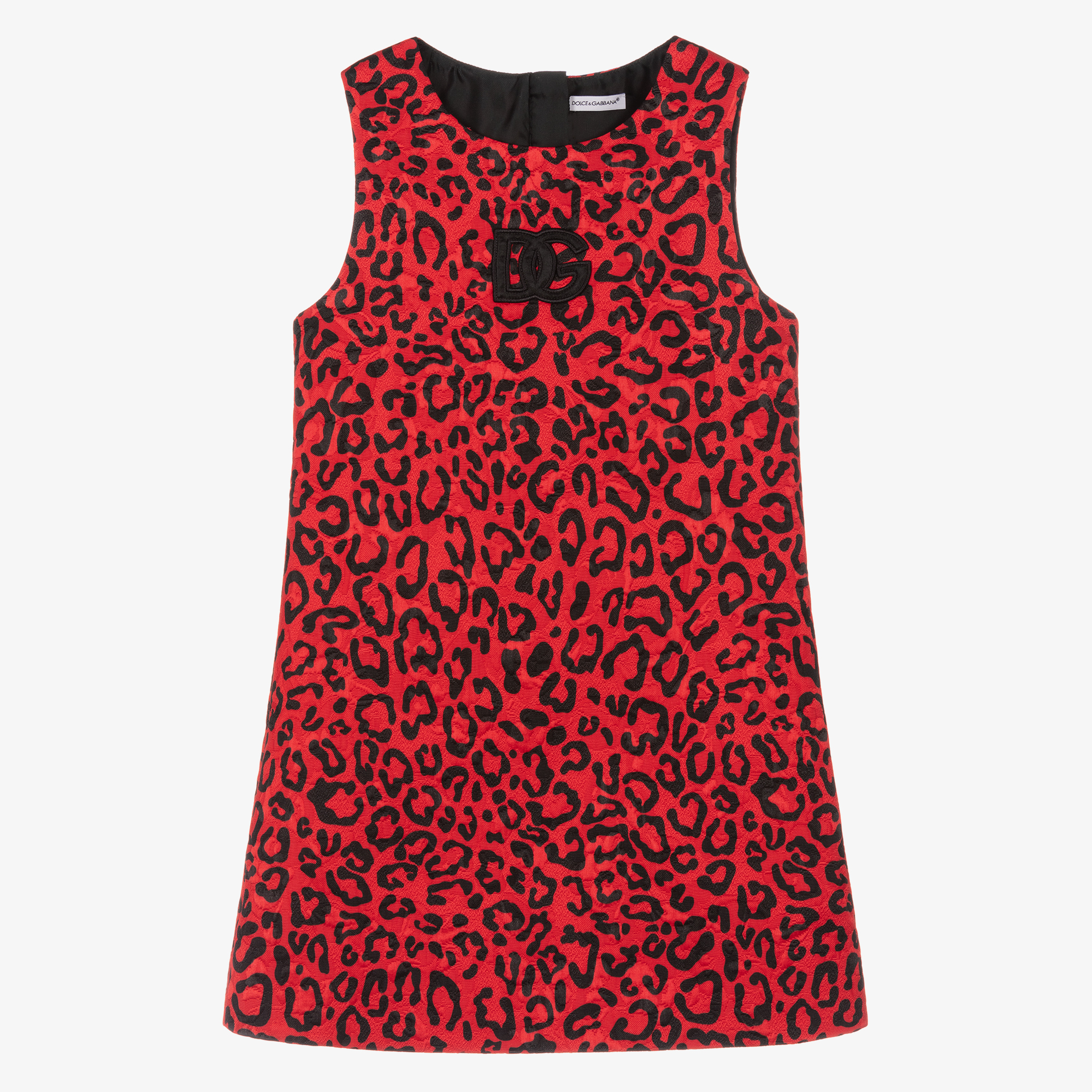 Dolce gabbana discount red leopard dress