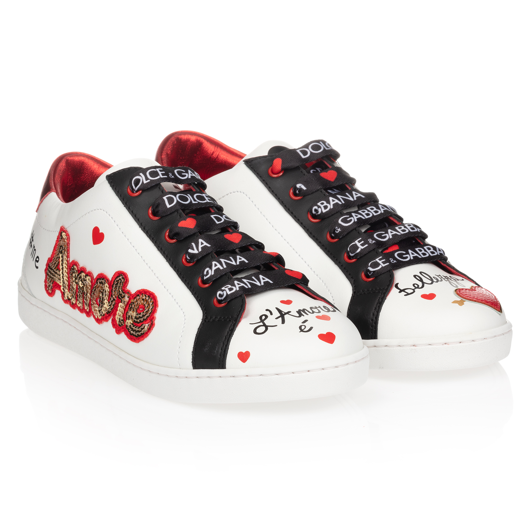 dolce and gabbana amore sneakers