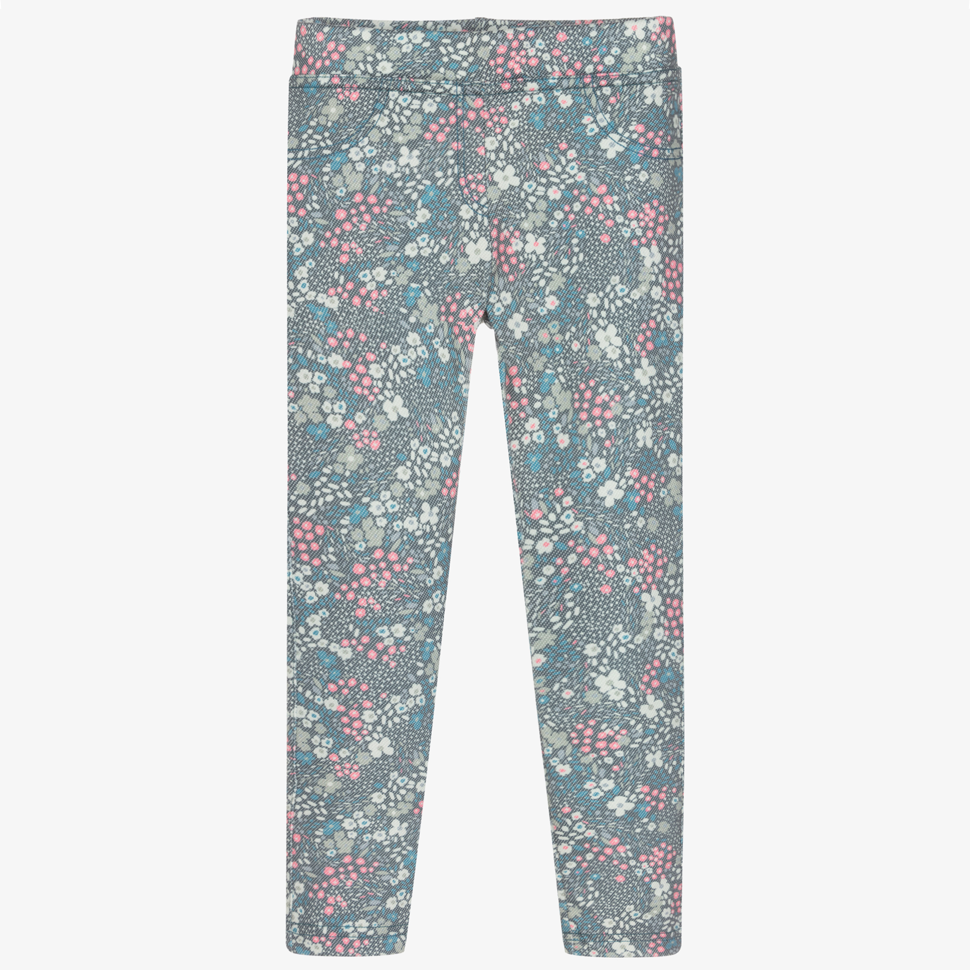 Children's Light Blue Leggings - Little Girl's Pants – Little English