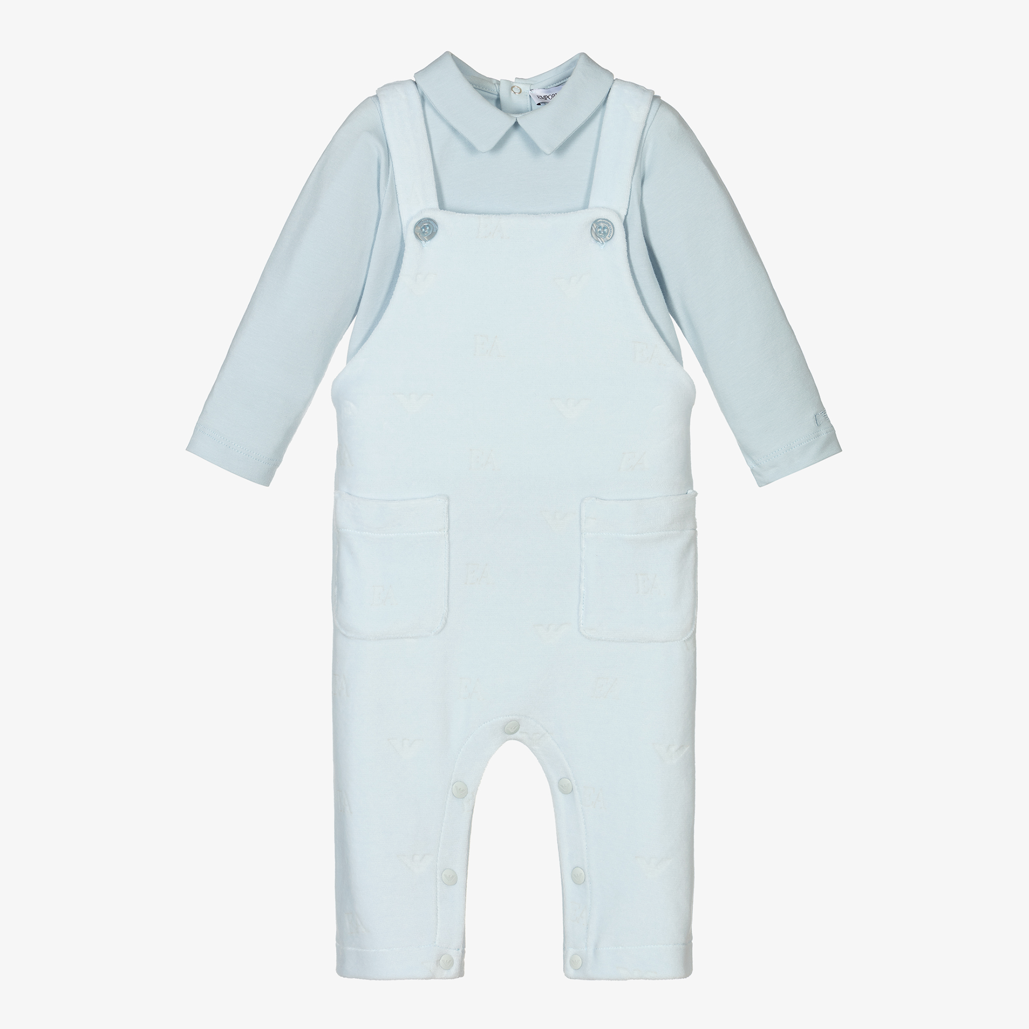 Baby boy 2025 dungaree set