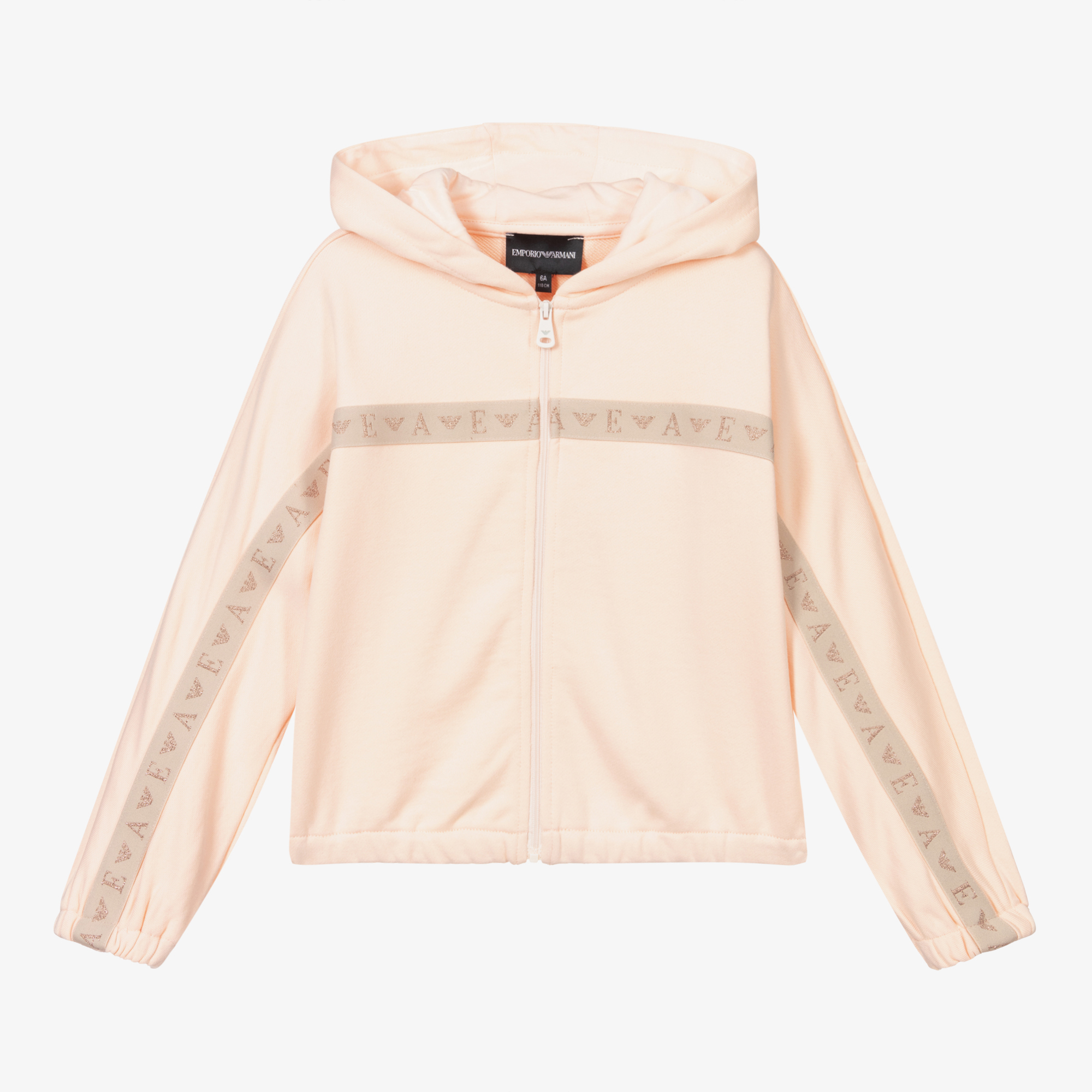 armani zip up top