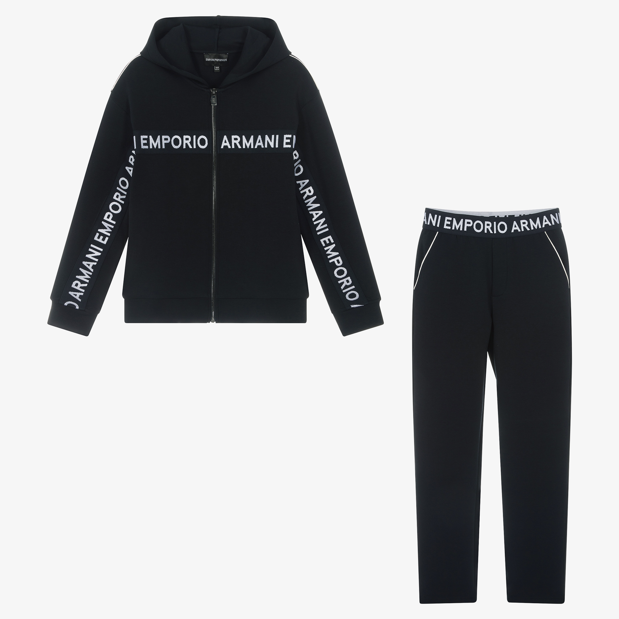 Boys armani tracksuit sale online