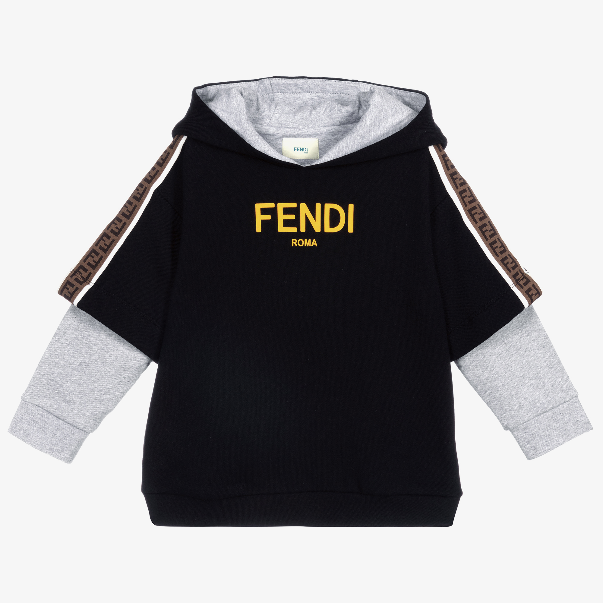 Fendi 2025 black hoodie