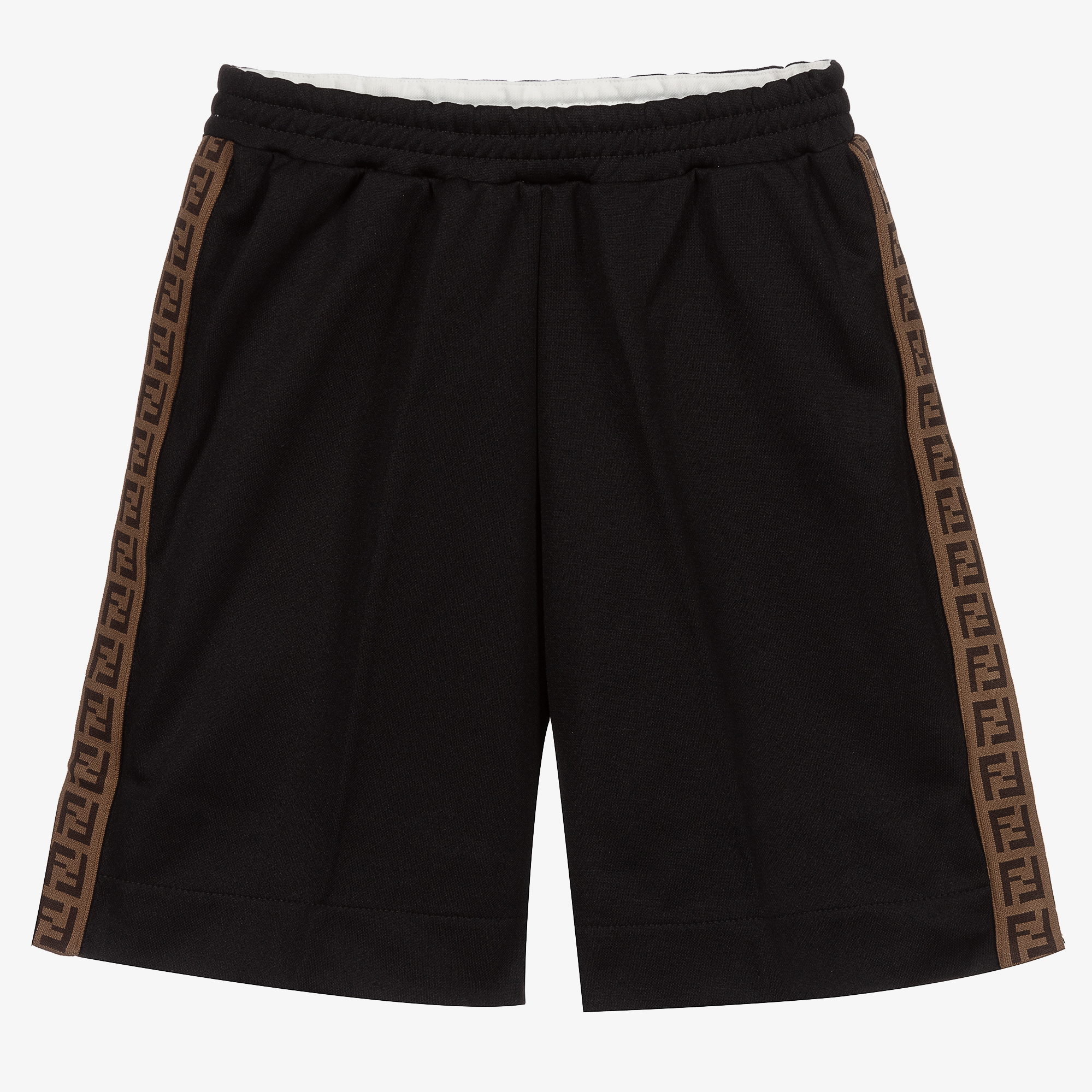 Fendi black shorts online