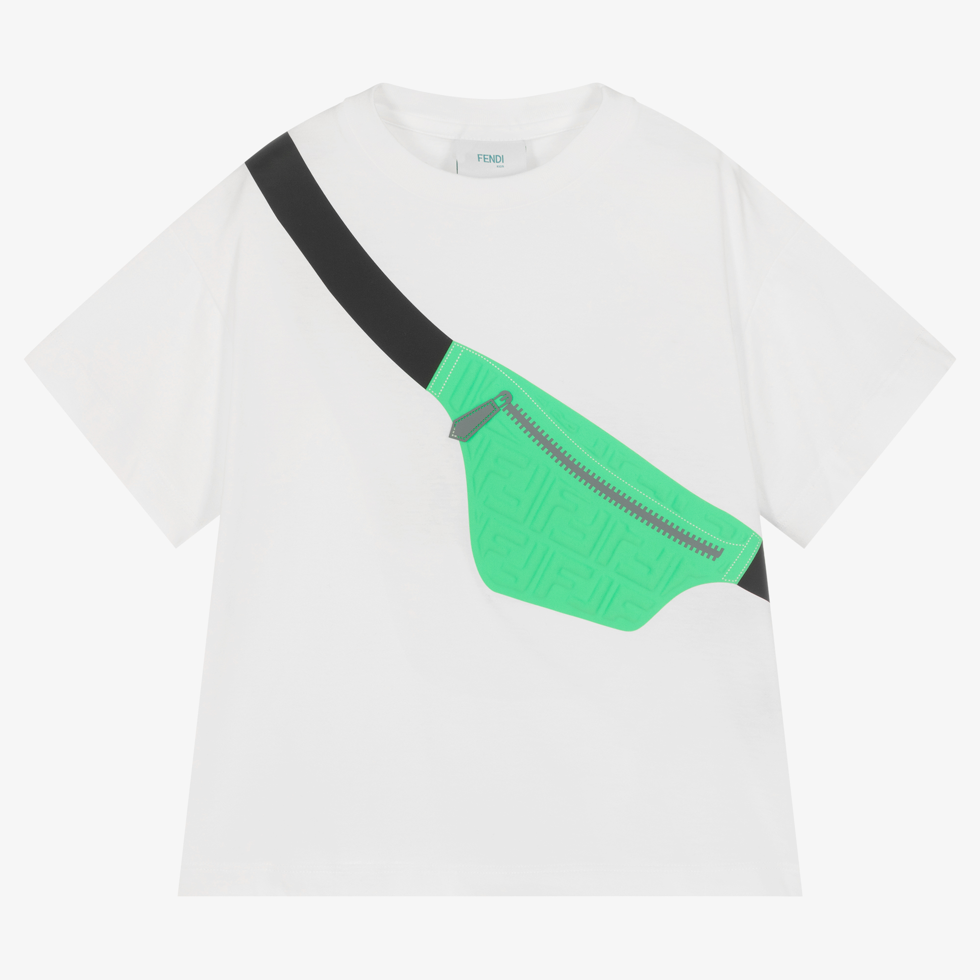 Fendi green outlet shirt