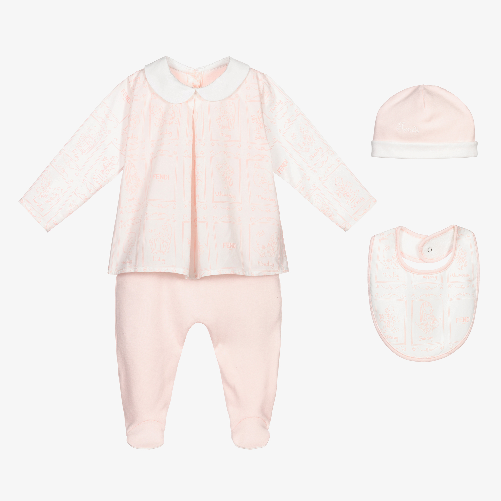 Fendi shop baby set