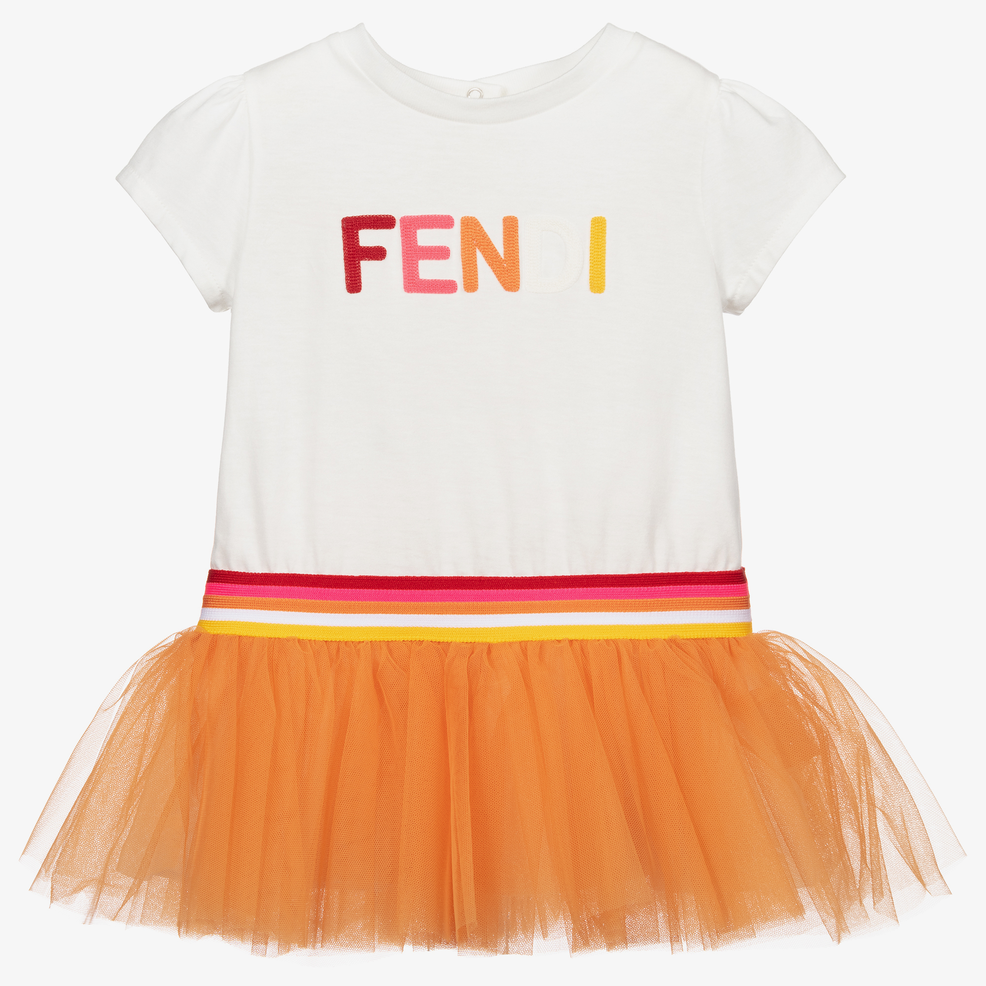 Fendi orange clearance skirt