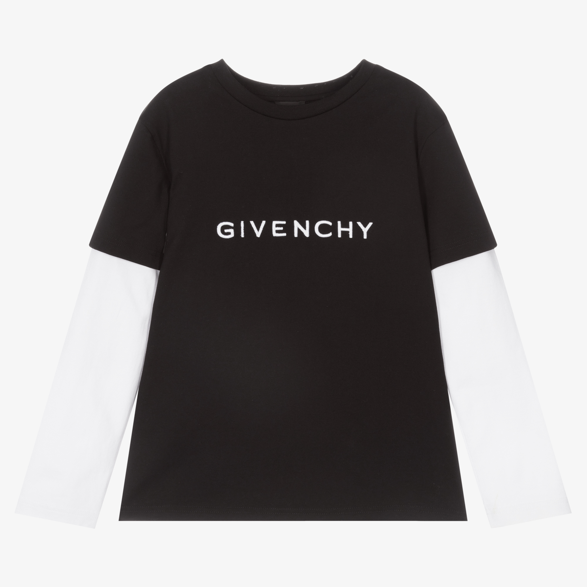 Givenchy Kids Bandana-Logo Long-Sleeved T-Shirt (4-14 Years)