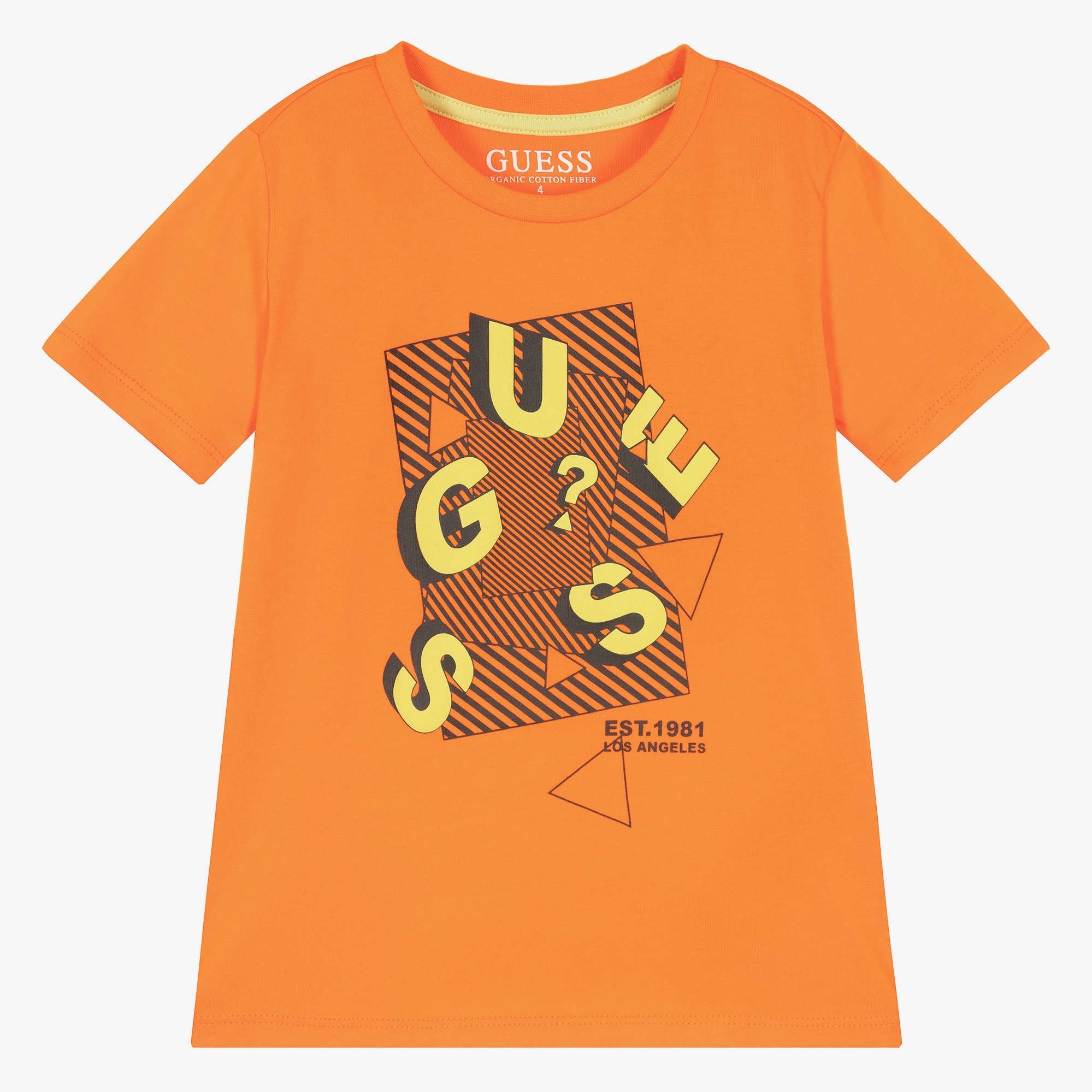 Guess t 2024 shirt orange