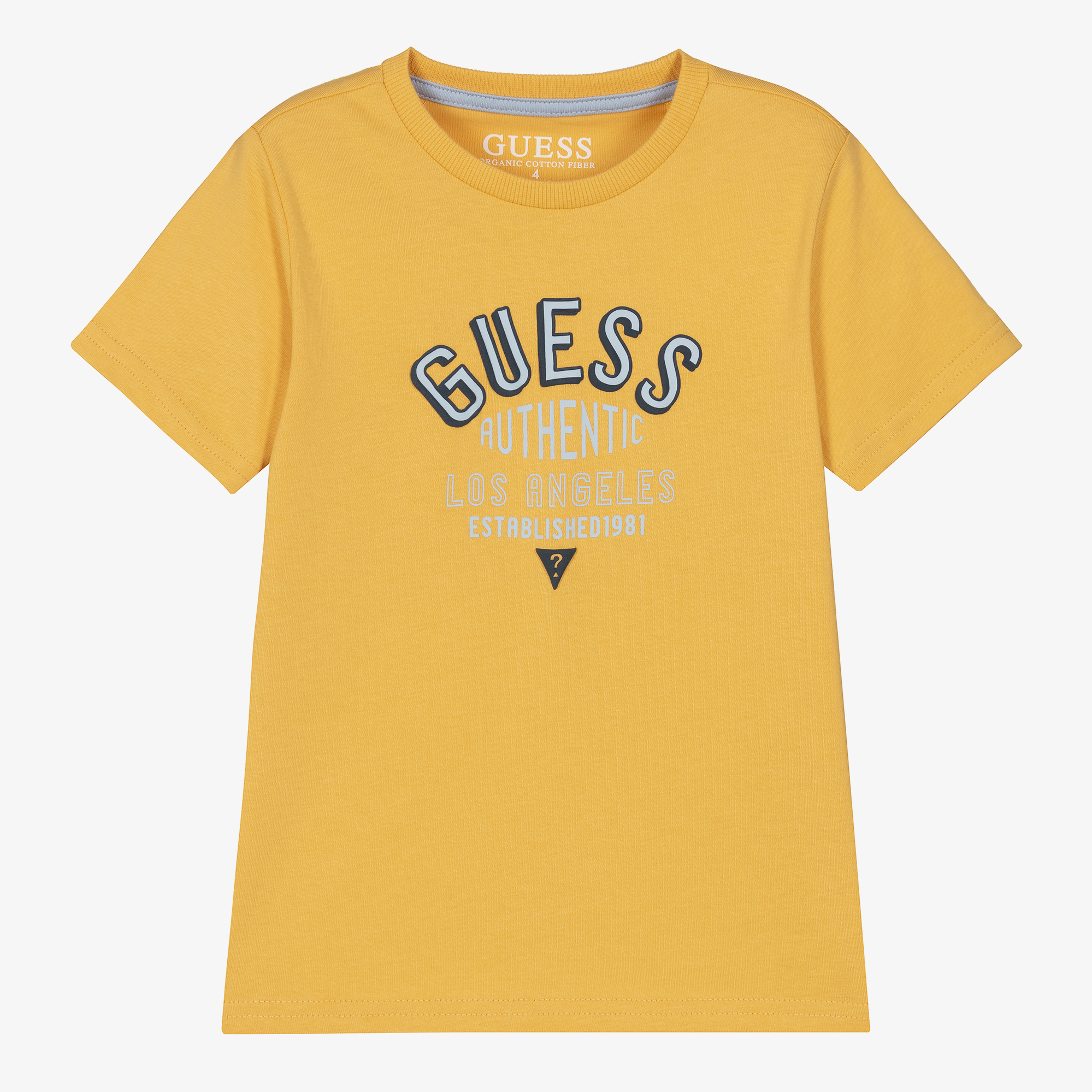 Guess yellow 2025 t shirt