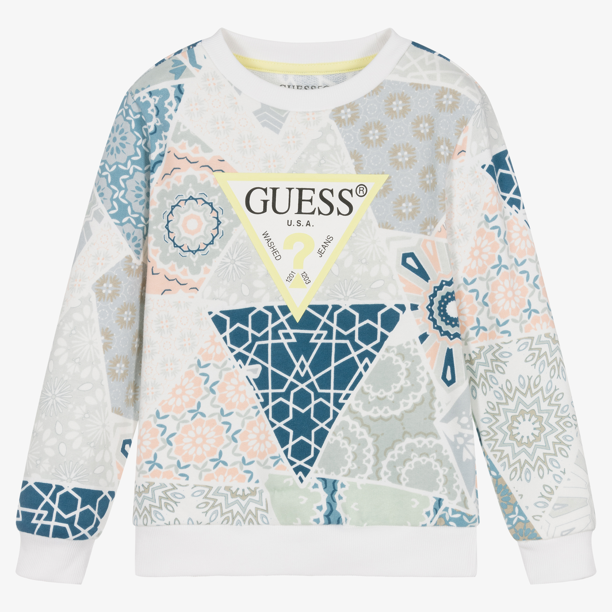 Guess clearance blue sweatshirt