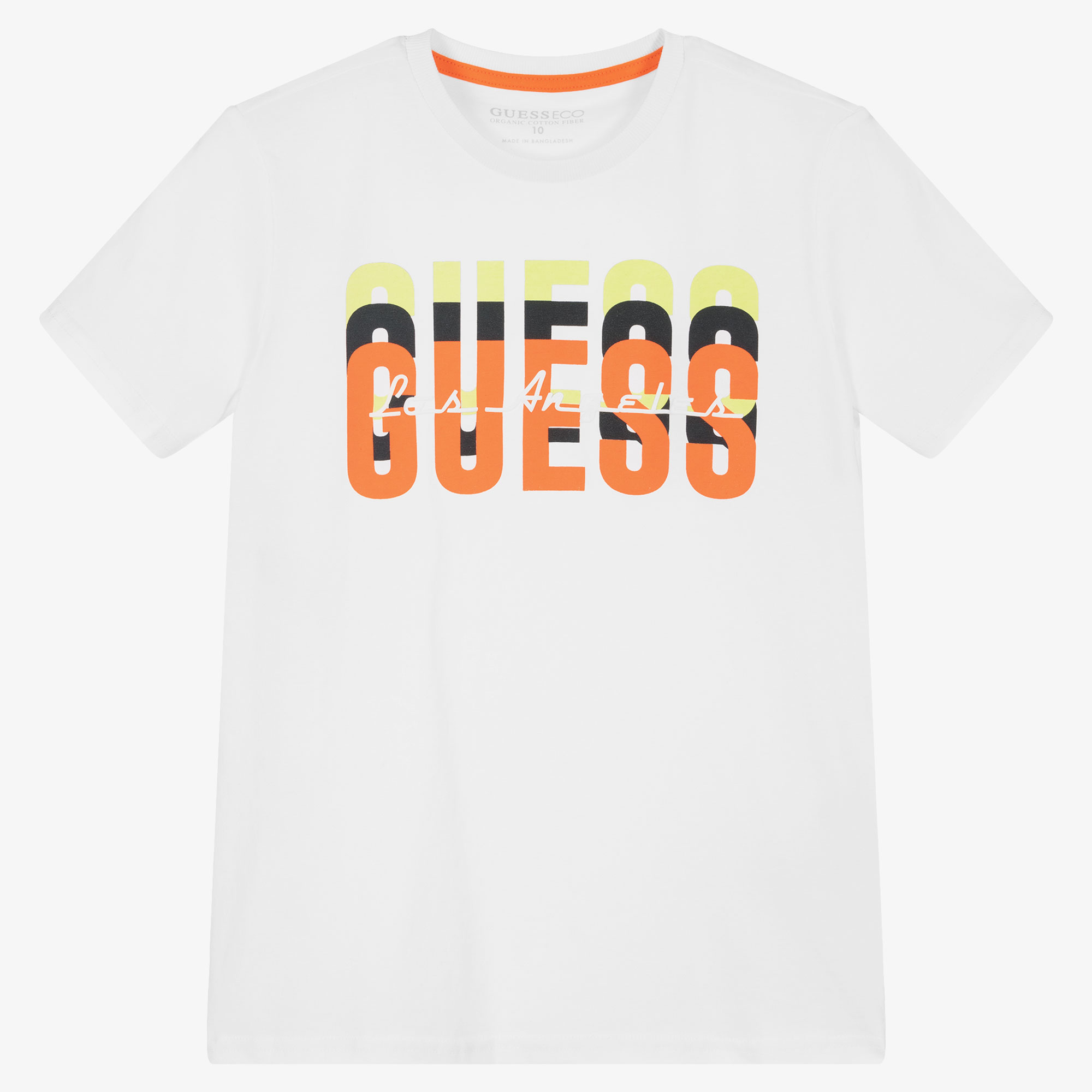 Guess repeat logo crewneck online