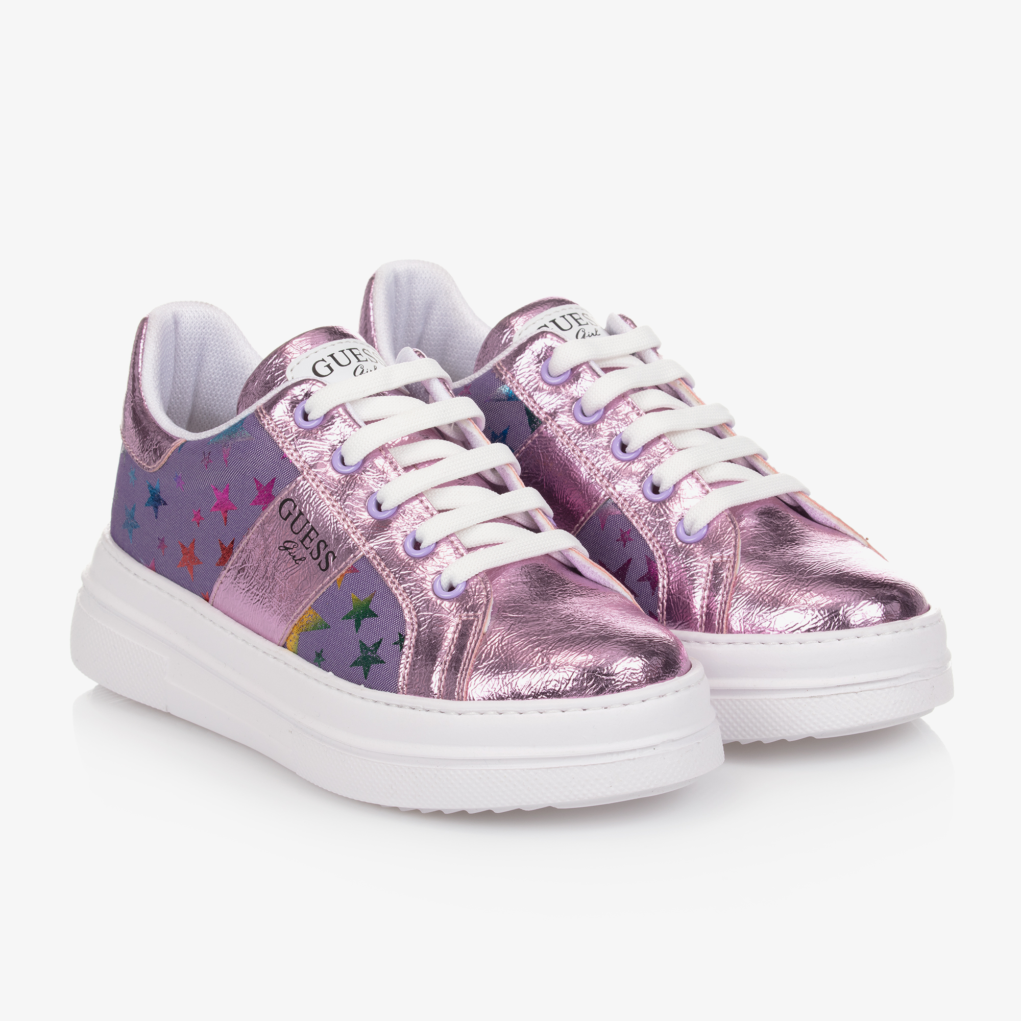 Girls cheap purple trainers