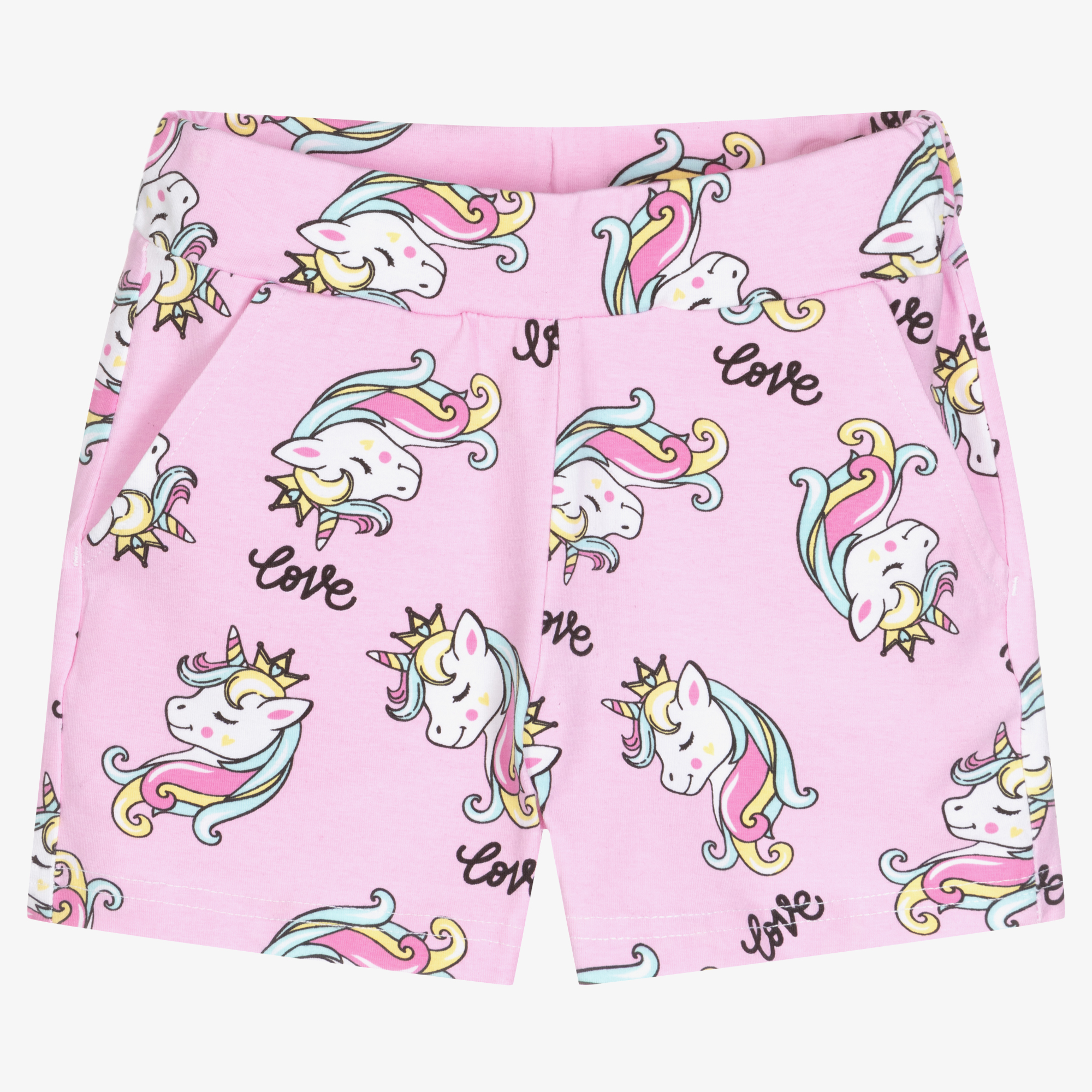 Unicorn shorts sales for girls