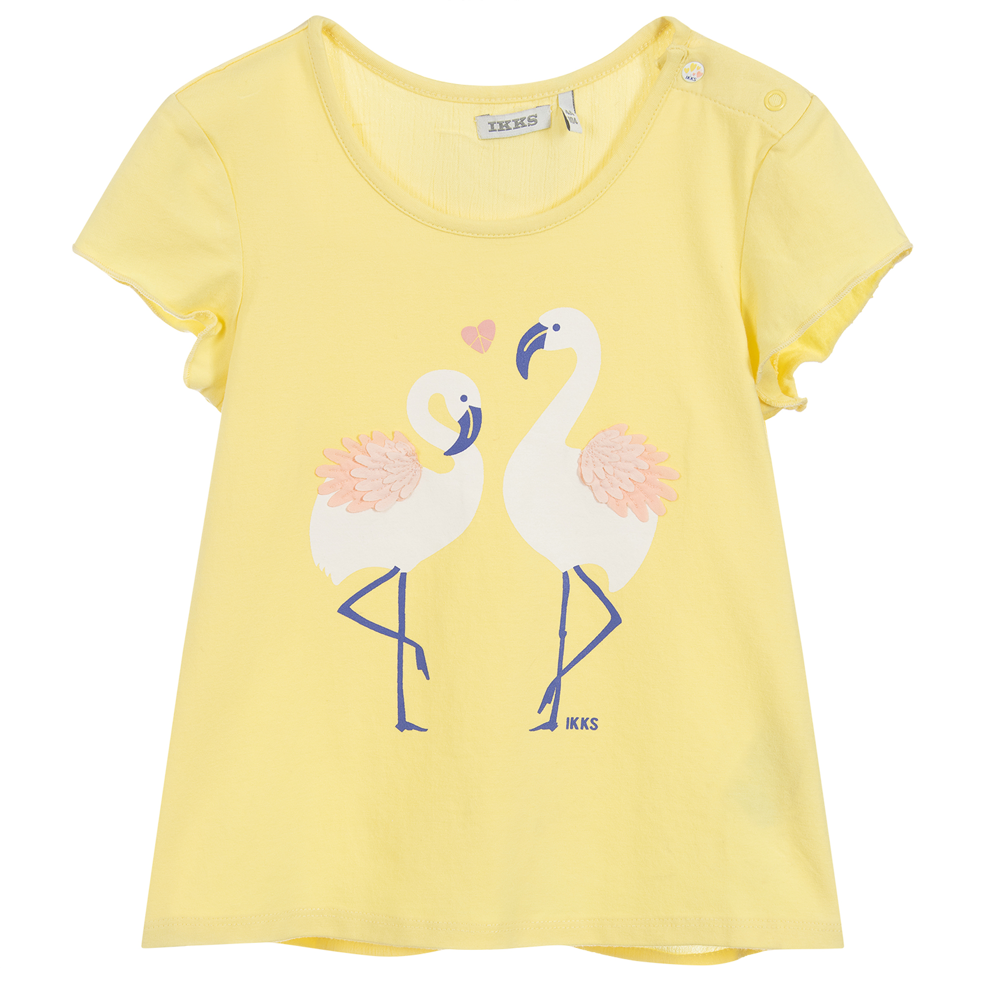 girls flamingo t shirt