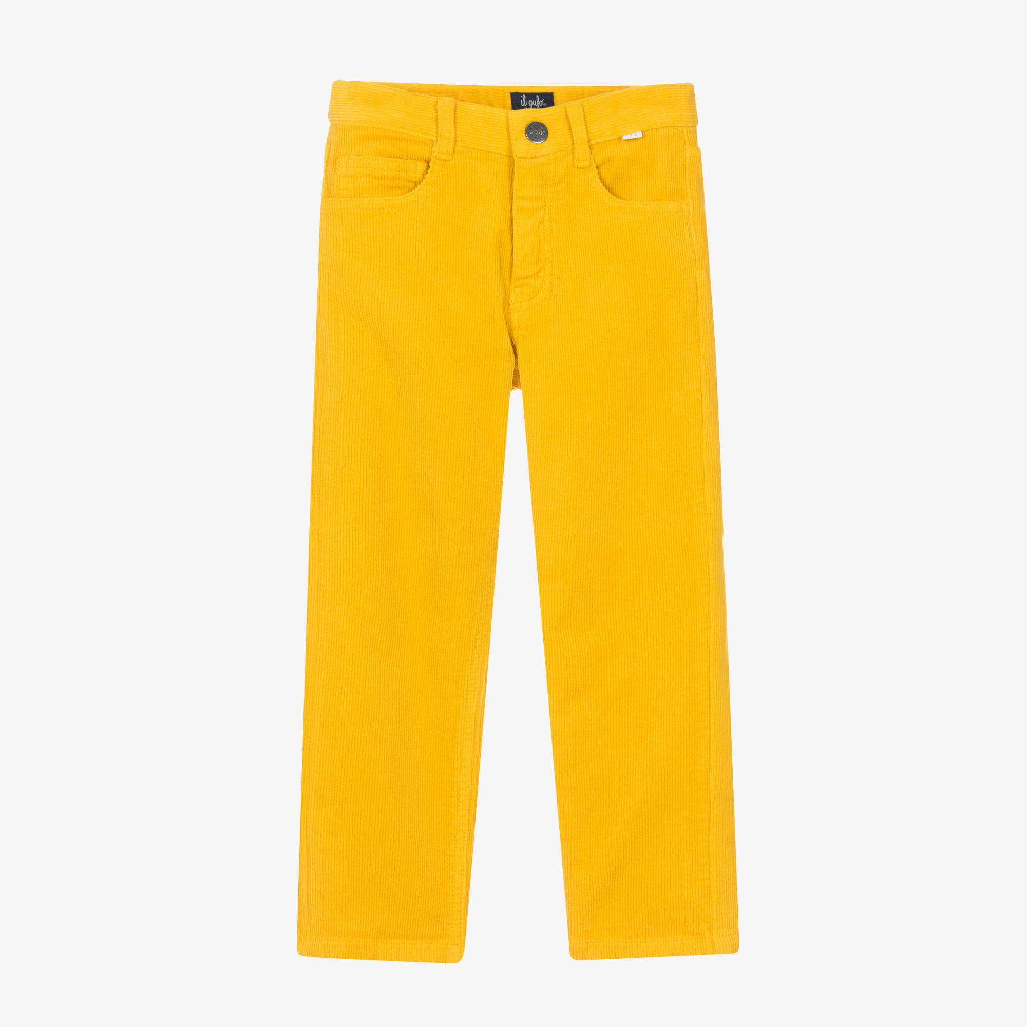 Corduroy 2024 pants yellow