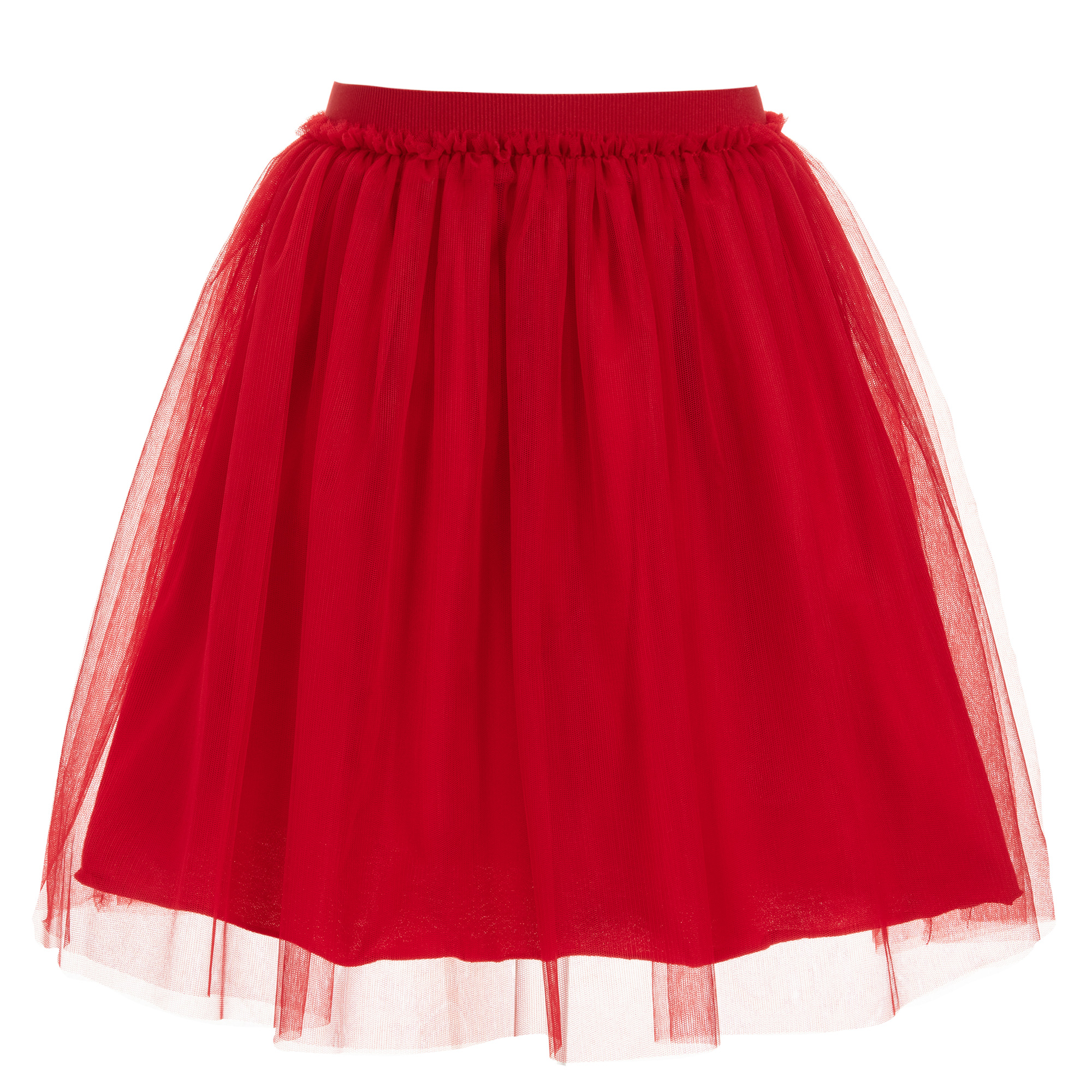 Il Gufo - Girls Red Tulle Skirt