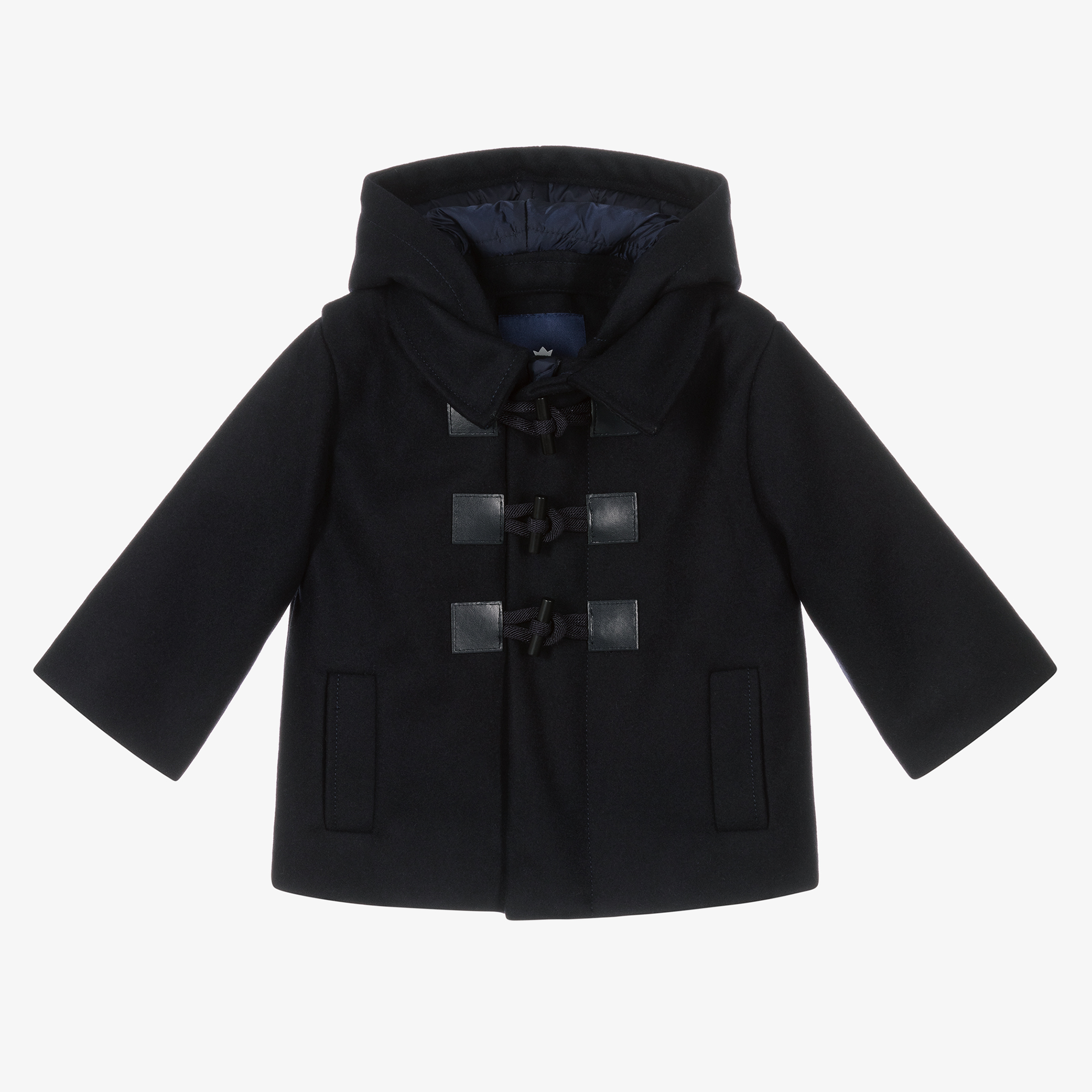 Boys shops black duffle coat