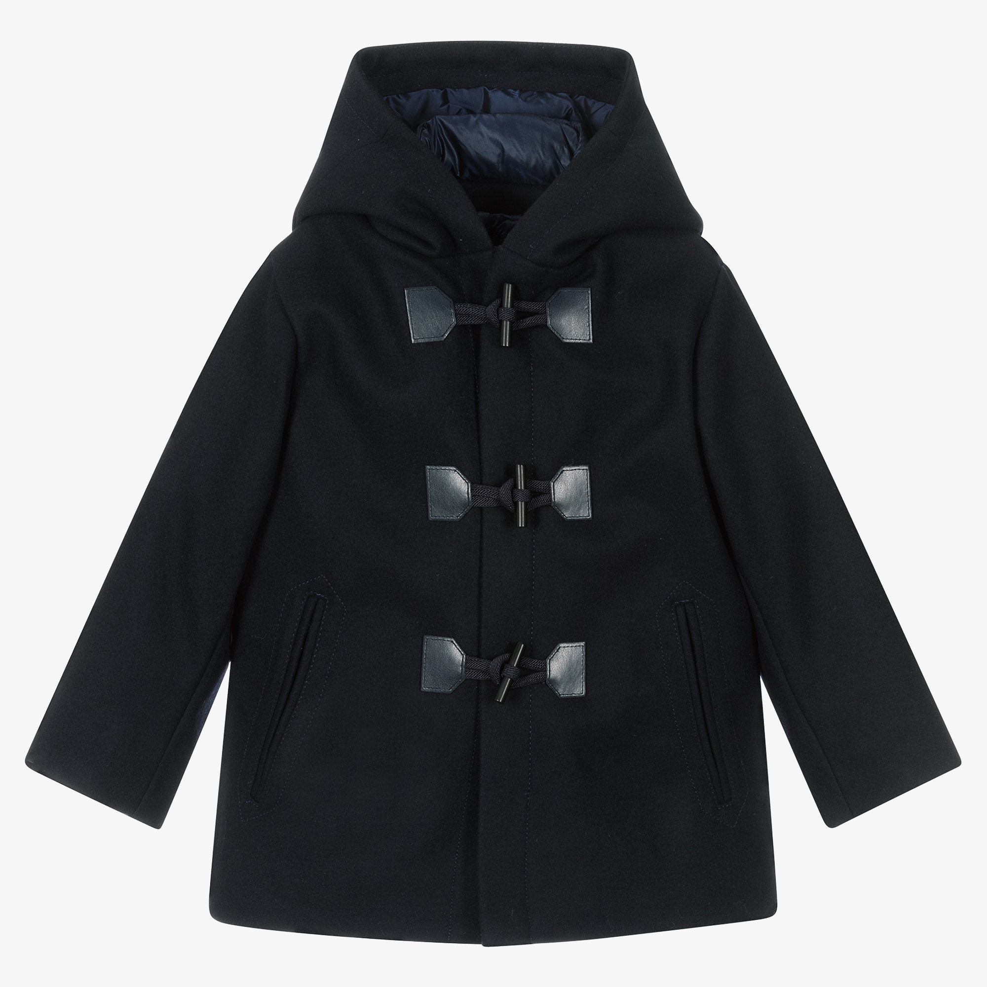 Boys wool cheap duffle coat