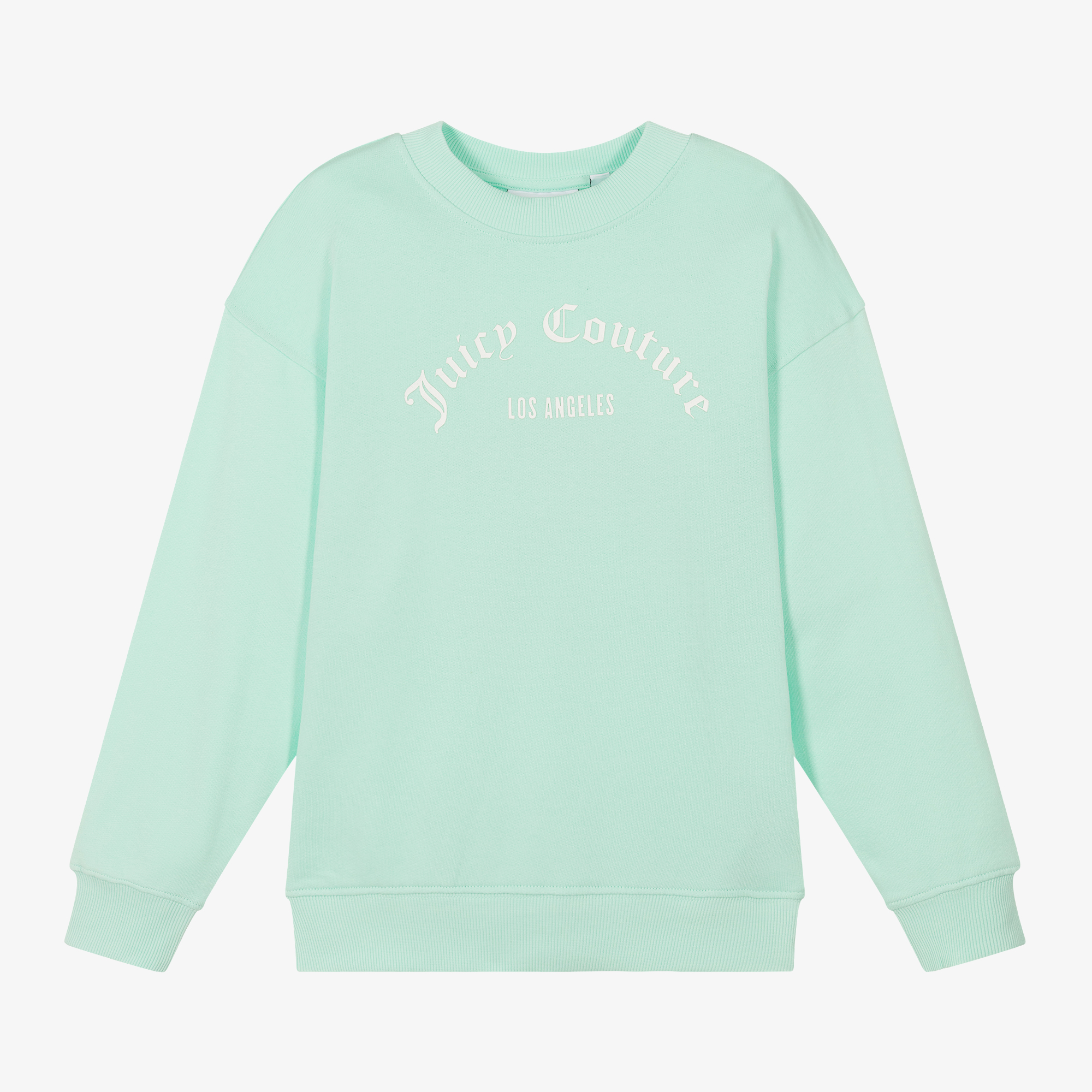 Juicy Couture Girls Green Cotton Sweatshirt