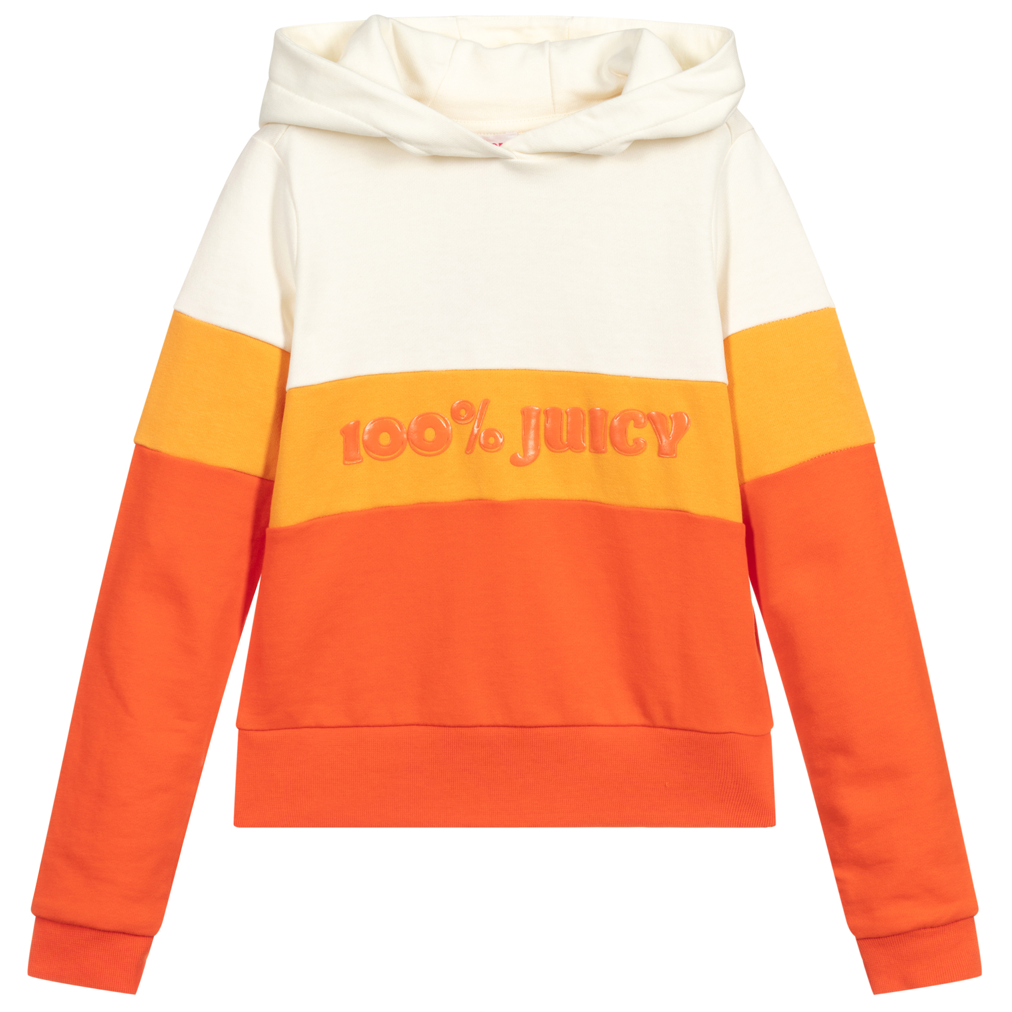 Juicy Couture - Girls Orange Logo Crop Top