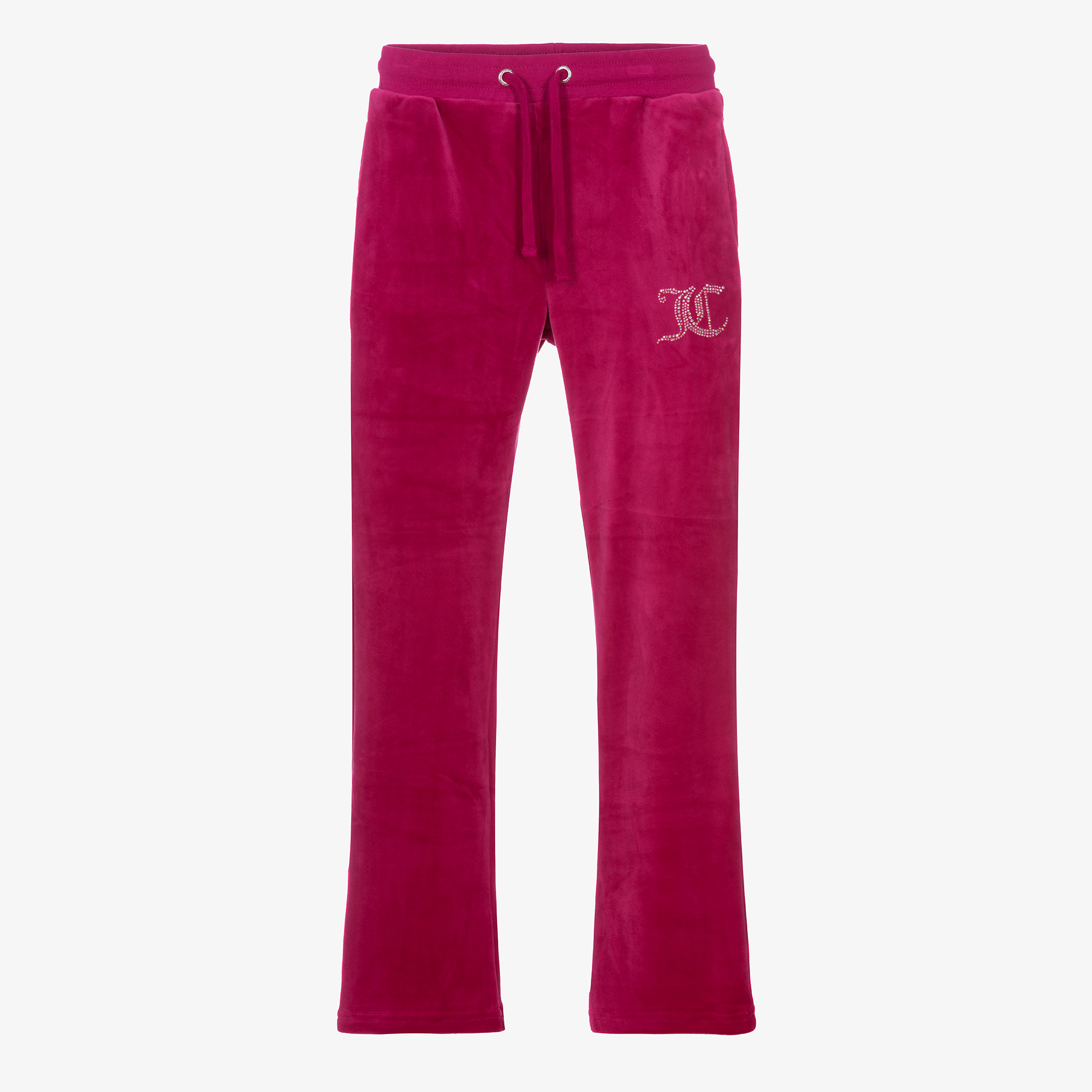 Juicy Couture - Teen Girls Pink Velour Joggers