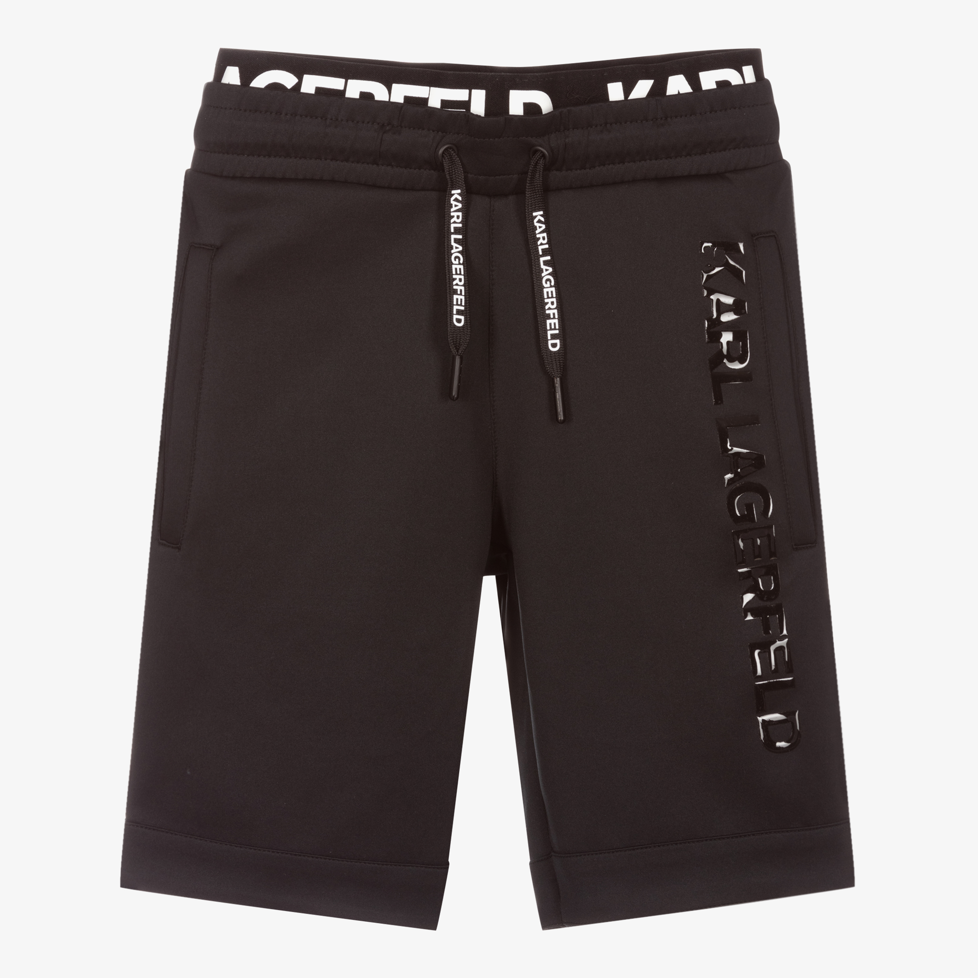 Karl Lagerfeld purchases Black Jersey Shorts