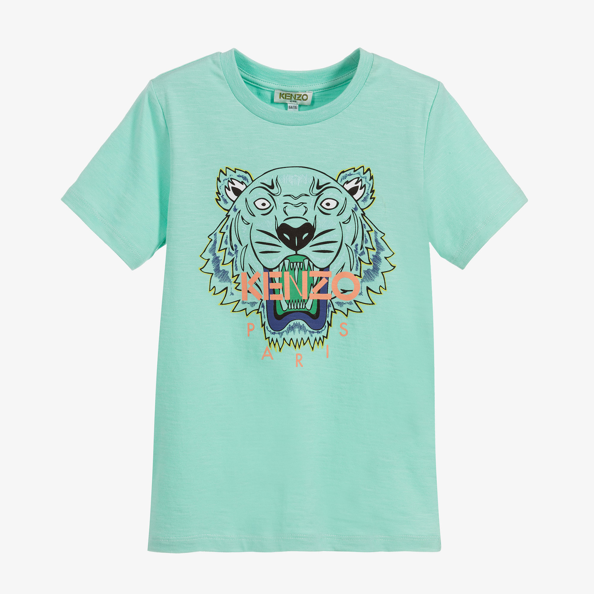 Kenzo tiger print t shirt hotsell