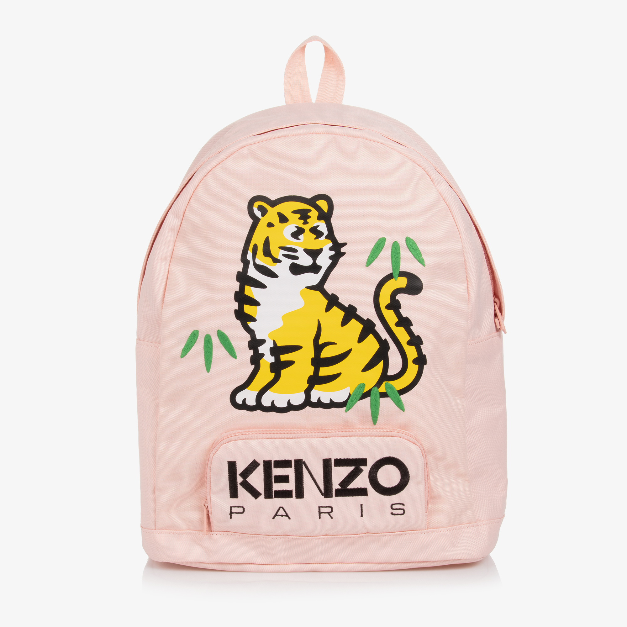 KENZO KIDS Pale Pink KOTORA Tiger Backpack 37cm Childrensalon Outlet