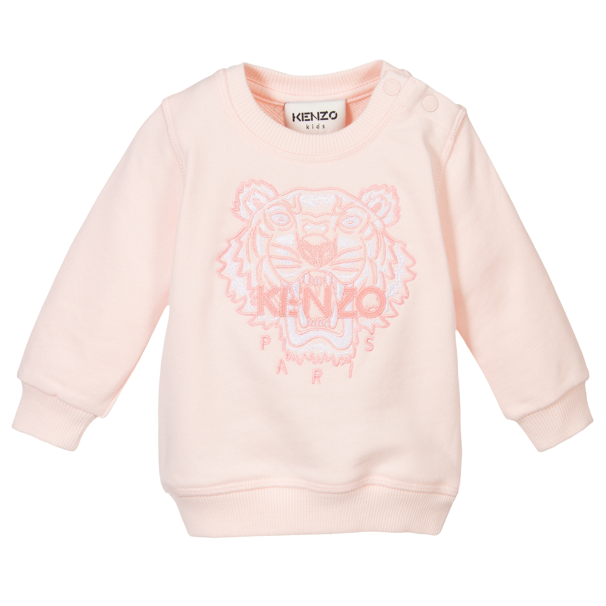 Girls pink kenzo on sale jumper