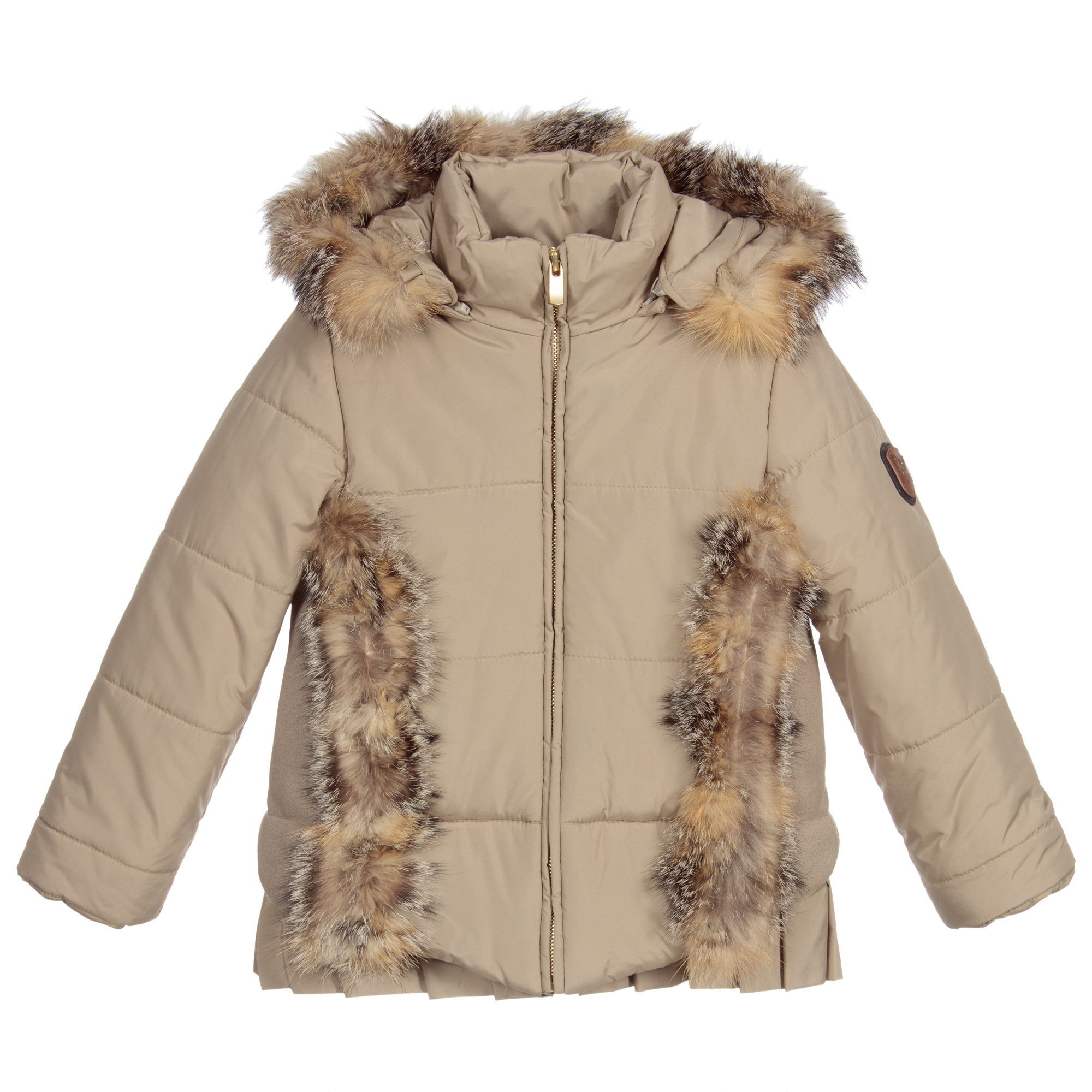 Lapin House - Girls Red Puffer Jacket | Childrensalon Outlet
