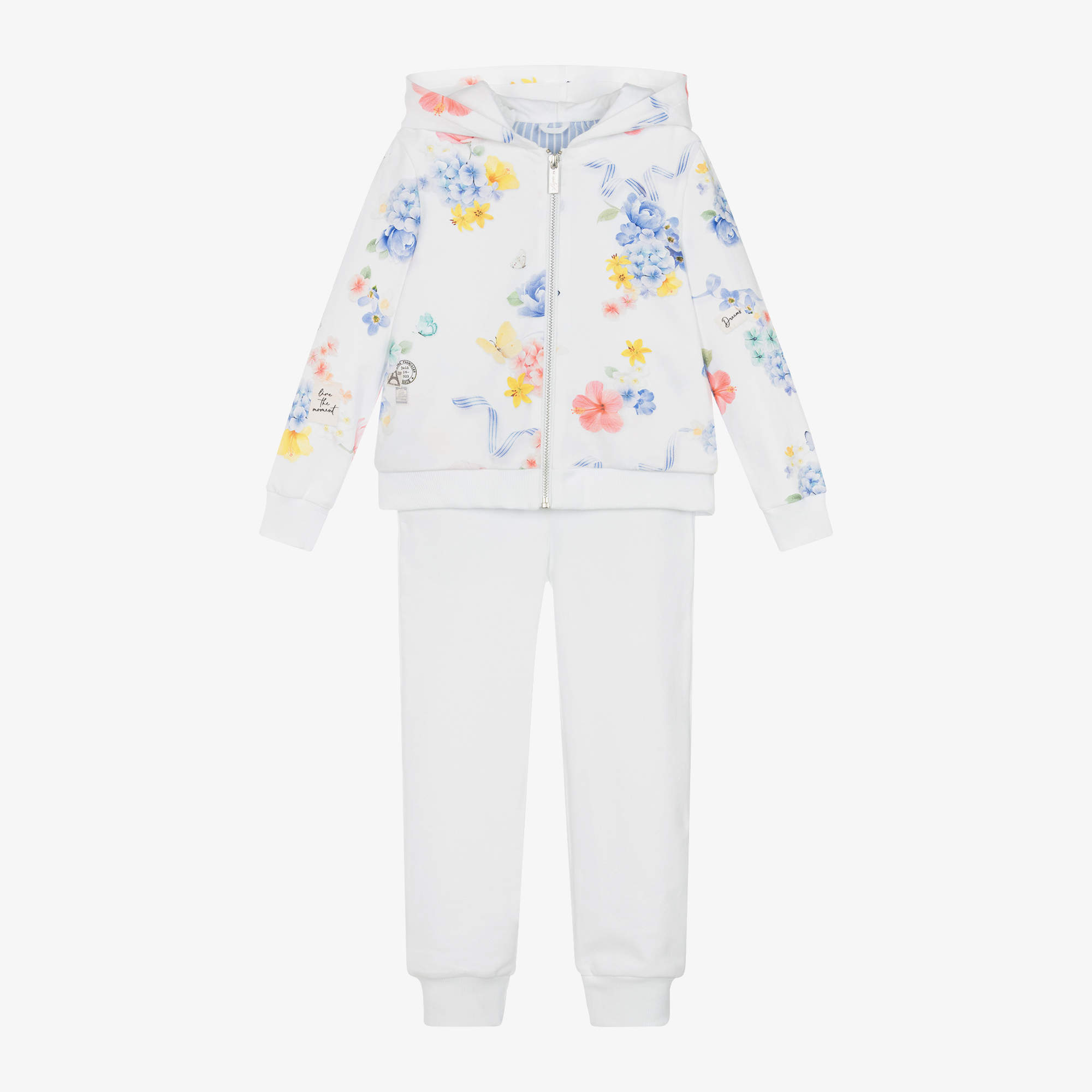 Floral tracksuit hotsell