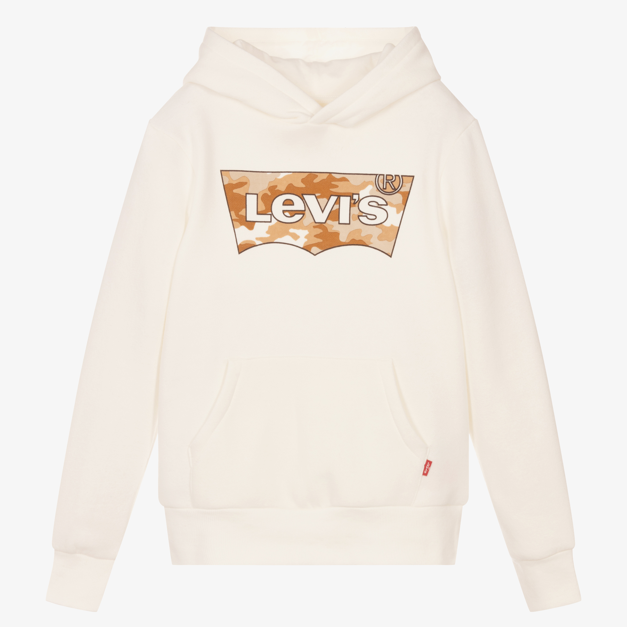 Levi s Teen Boys Ivory Logo Hoodie