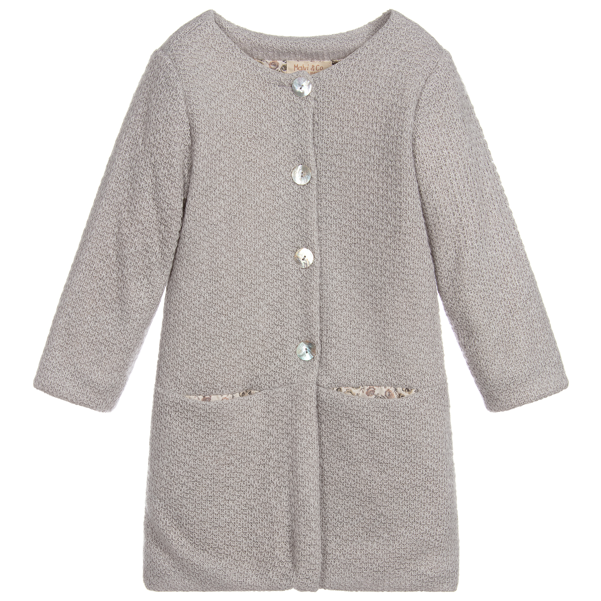 Girls wool blend outlet coat