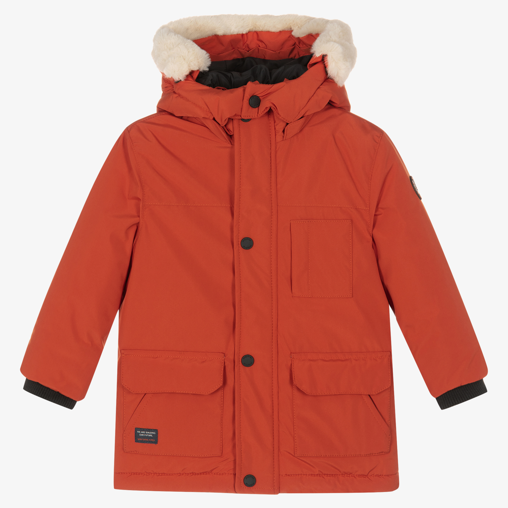 Boys orange coat hotsell