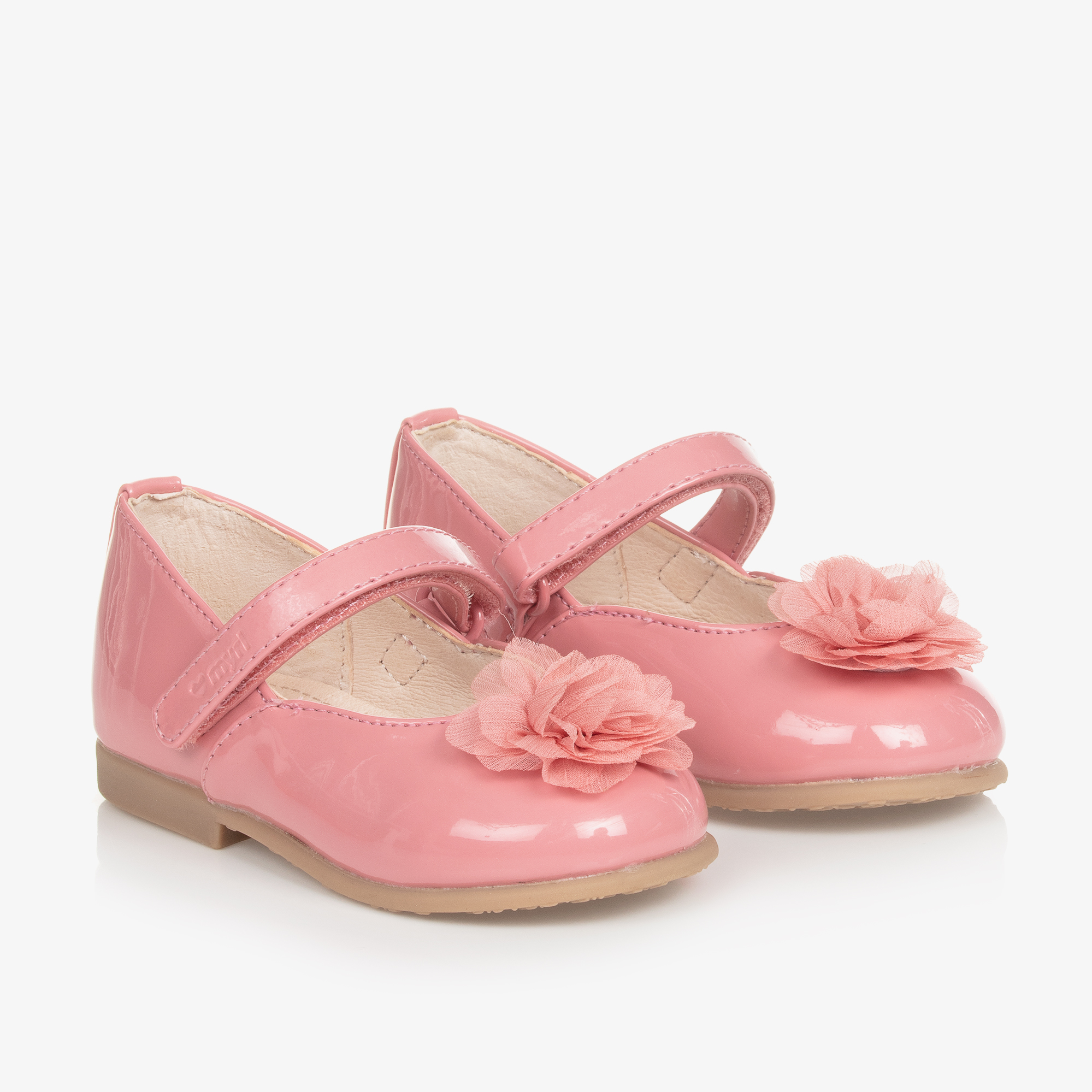 Girls pink patent shoes on sale